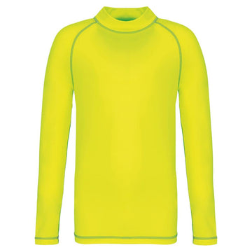 Technisch kinder-T-shirt met lange mouwen en anti-UV-bescherming