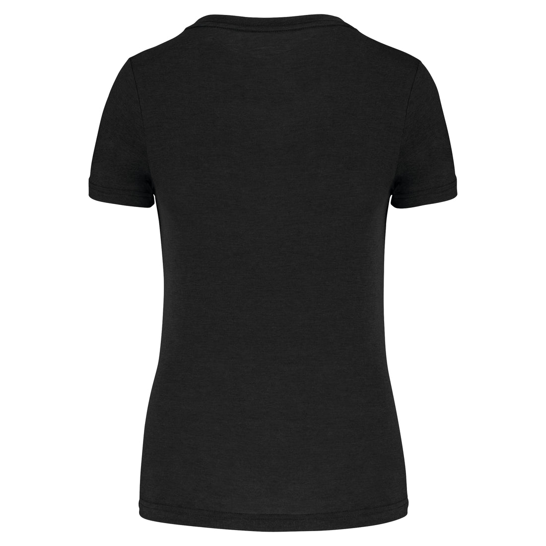 Damessport-T-shirt triblend met ronde hals