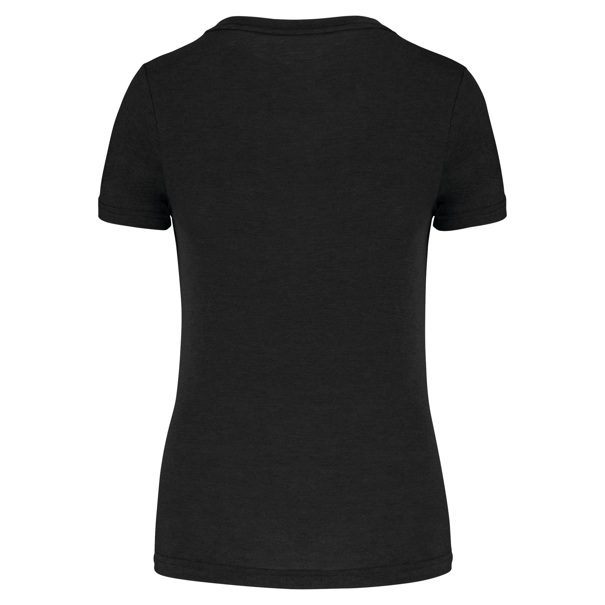Damessport-T-shirt triblend met ronde hals