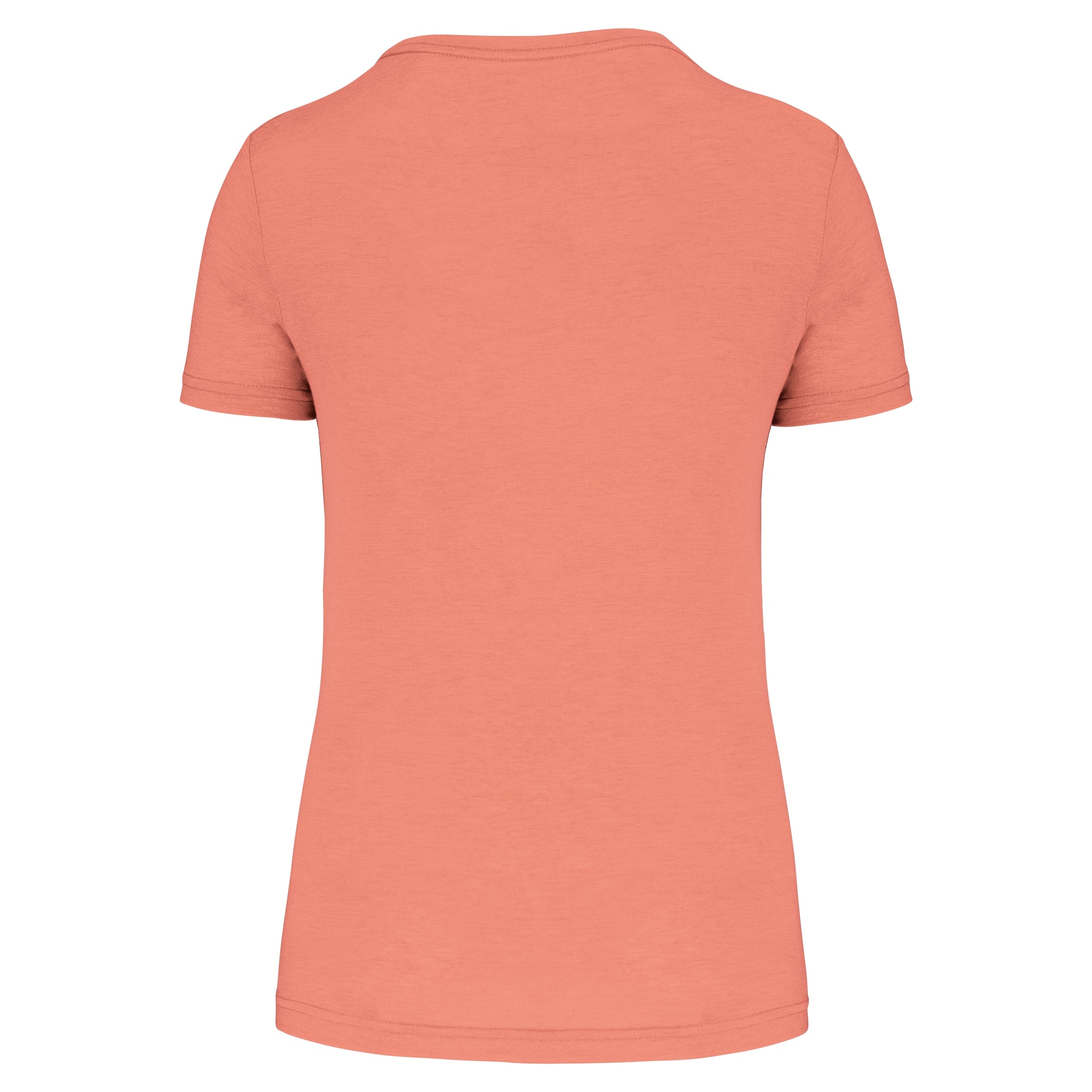 Damessport-T-shirt triblend met ronde hals