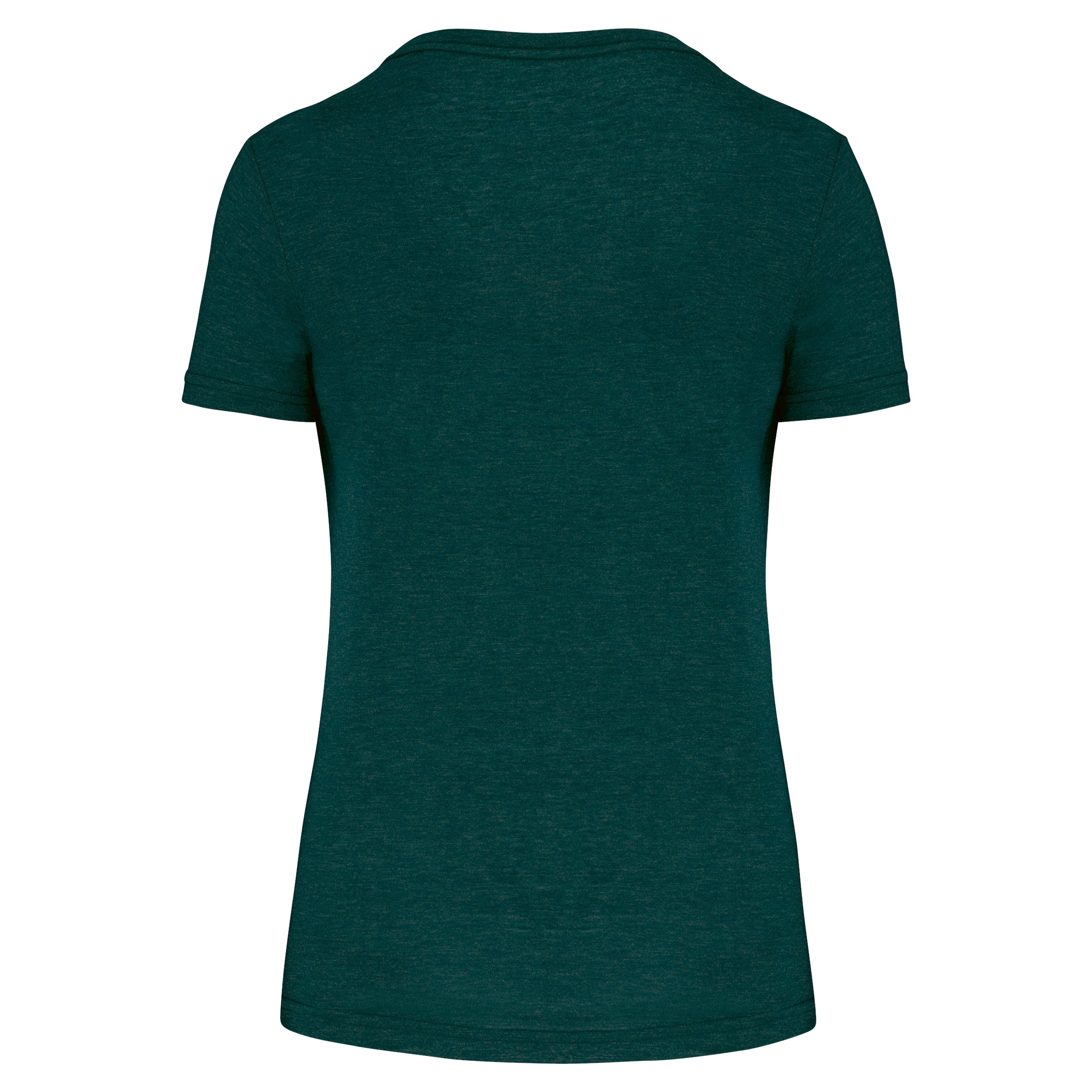 Damessport-T-shirt triblend met ronde hals