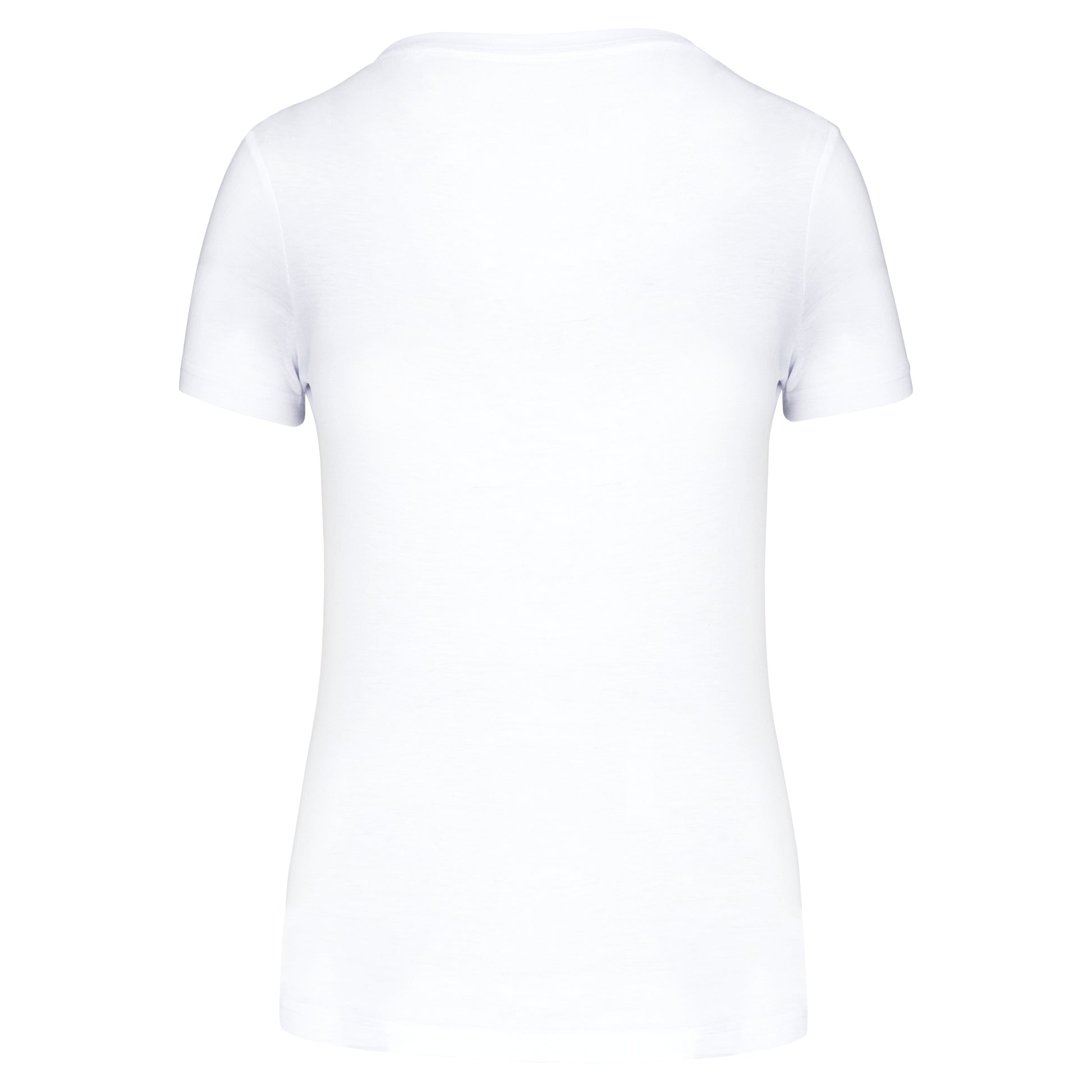Damessport-T-shirt triblend met ronde hals