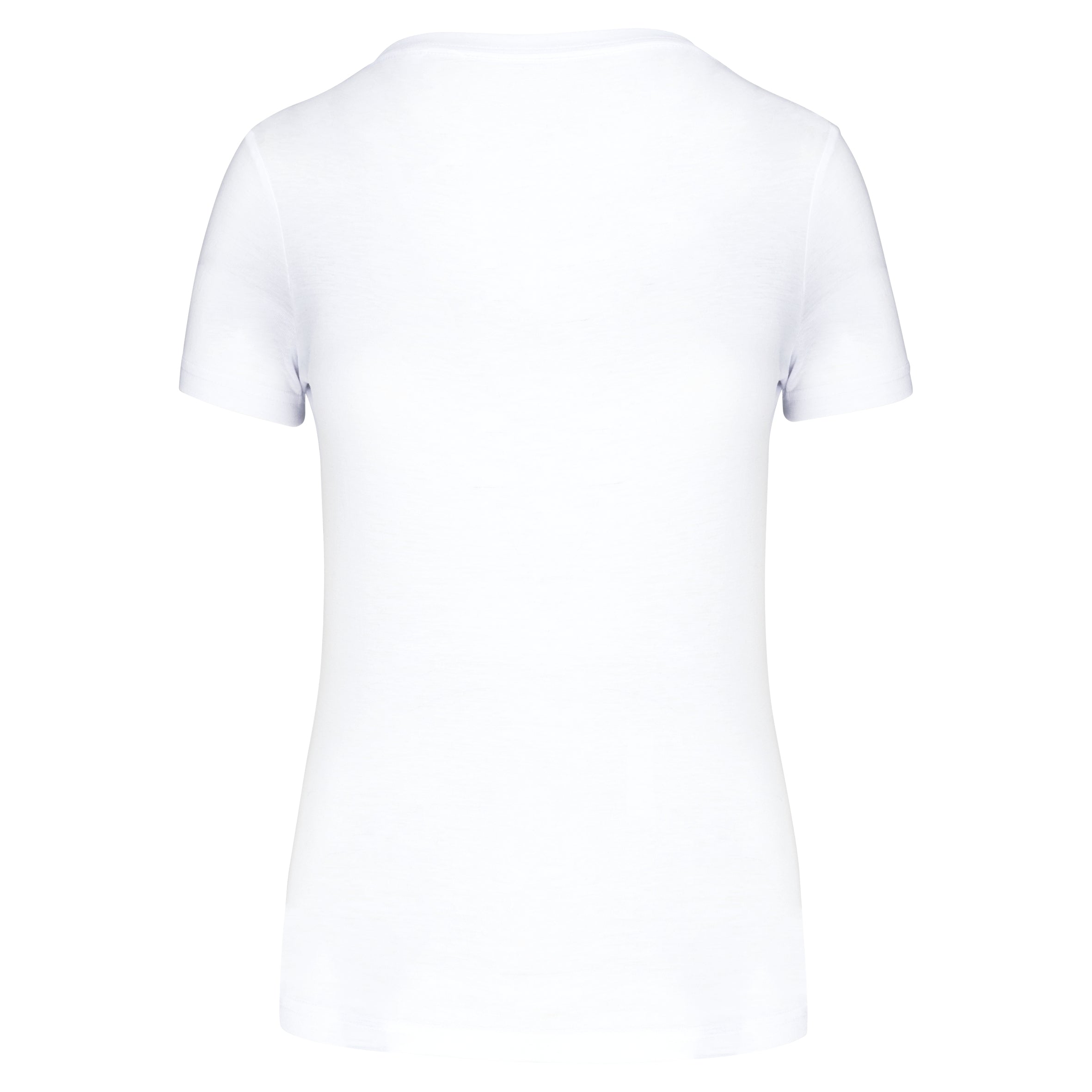 Damessport-T-shirt triblend met ronde hals