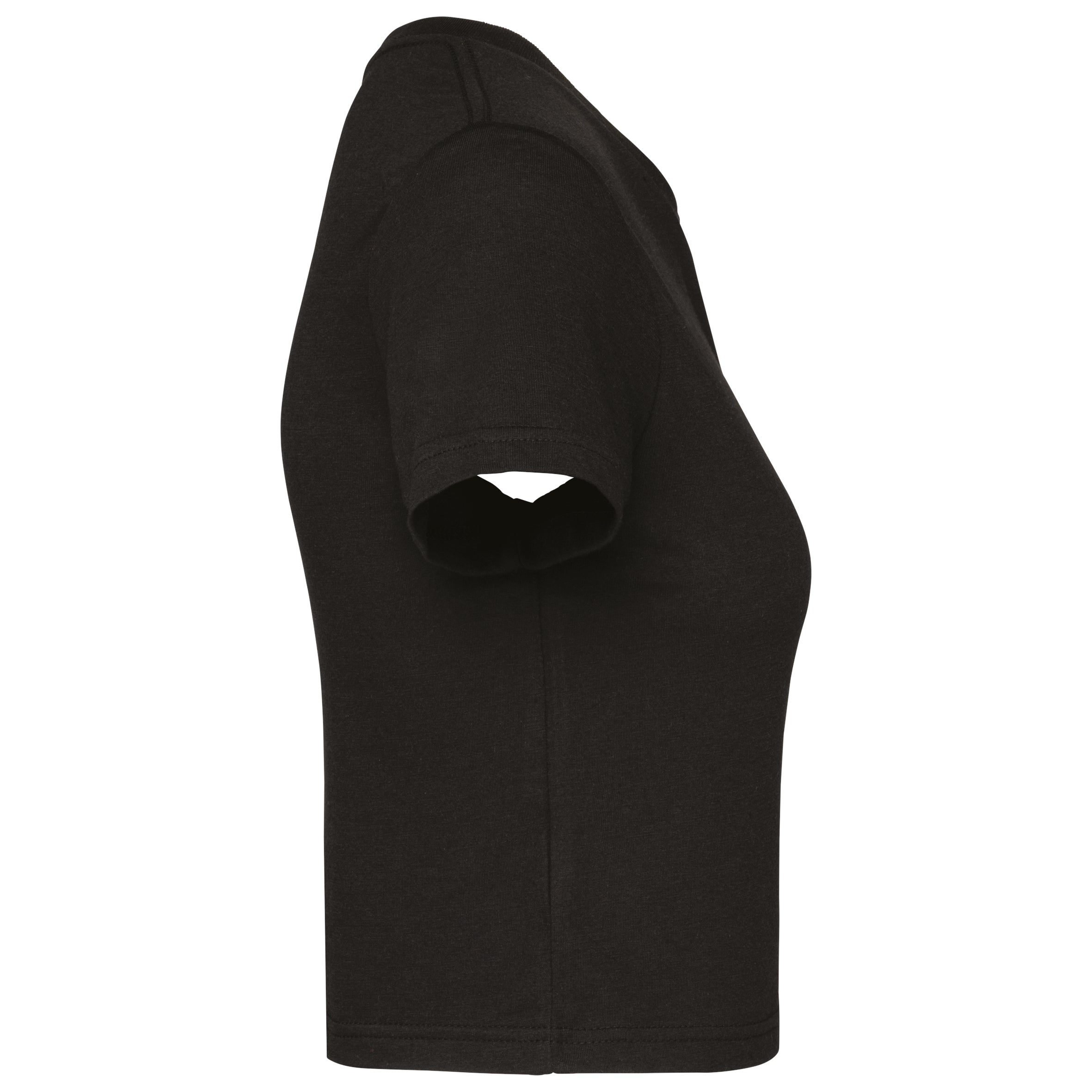 Triblend dames croptop