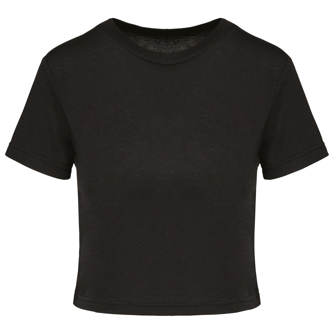 Triblend dames croptop