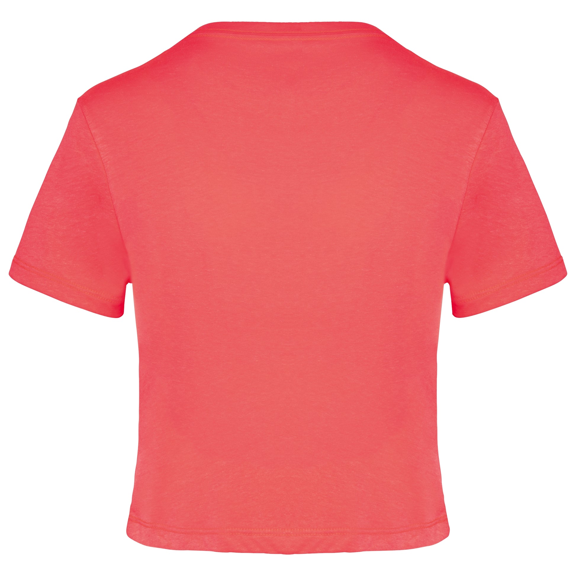 Triblend dames croptop