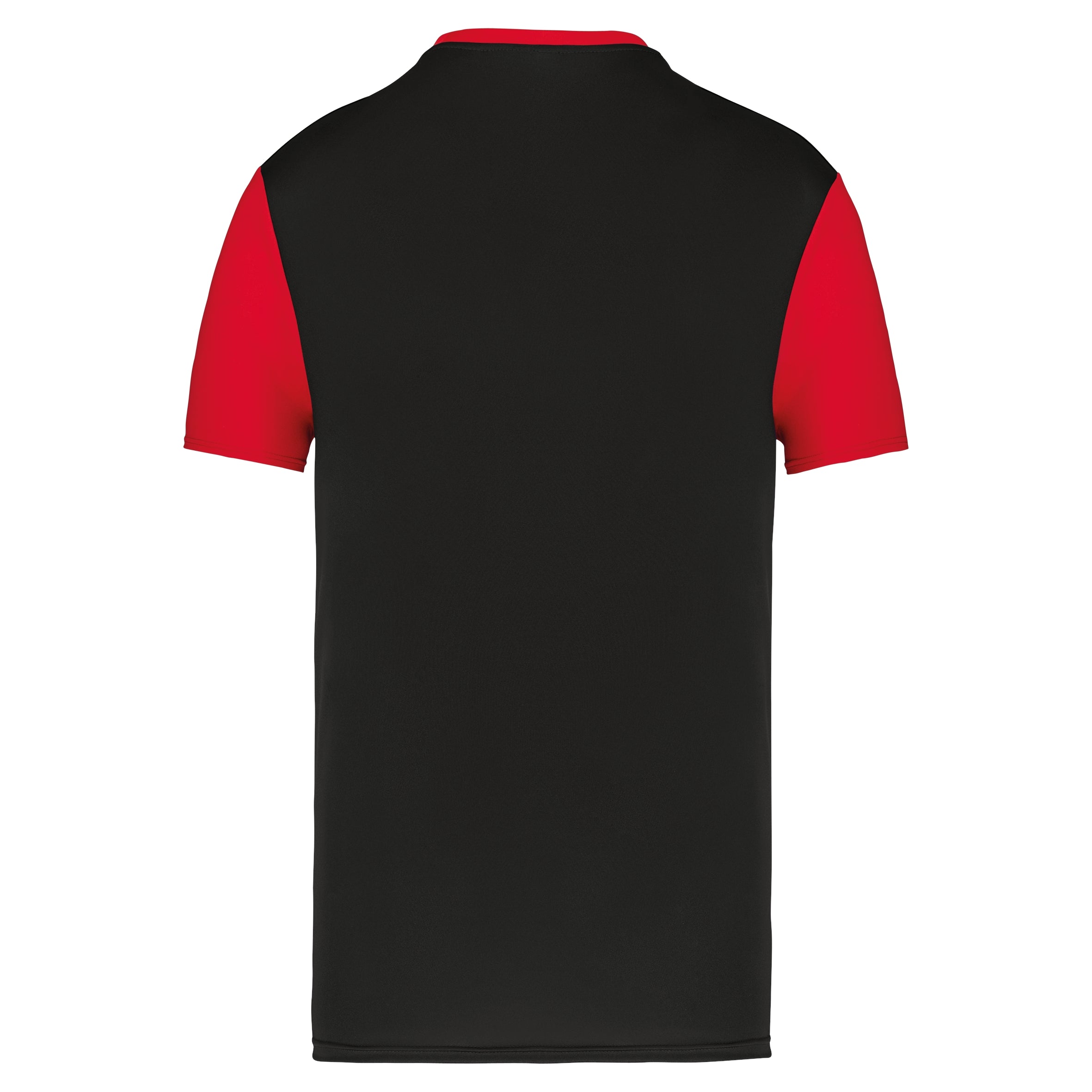 Volwassen tweekleurige jersey met korte mouwen