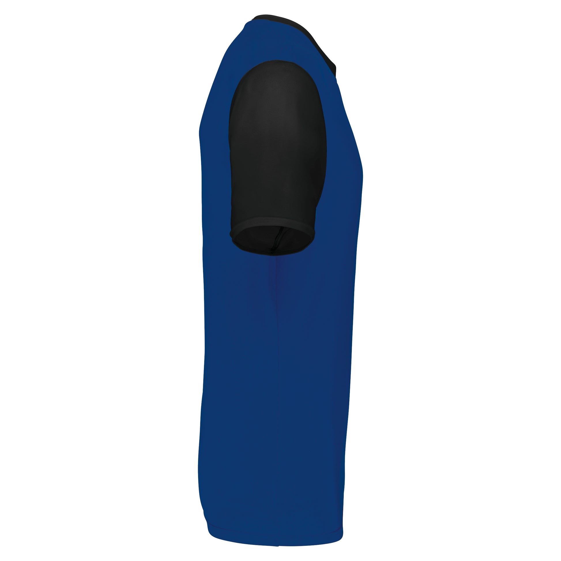 Volwassen tweekleurige jersey met korte mouwen
