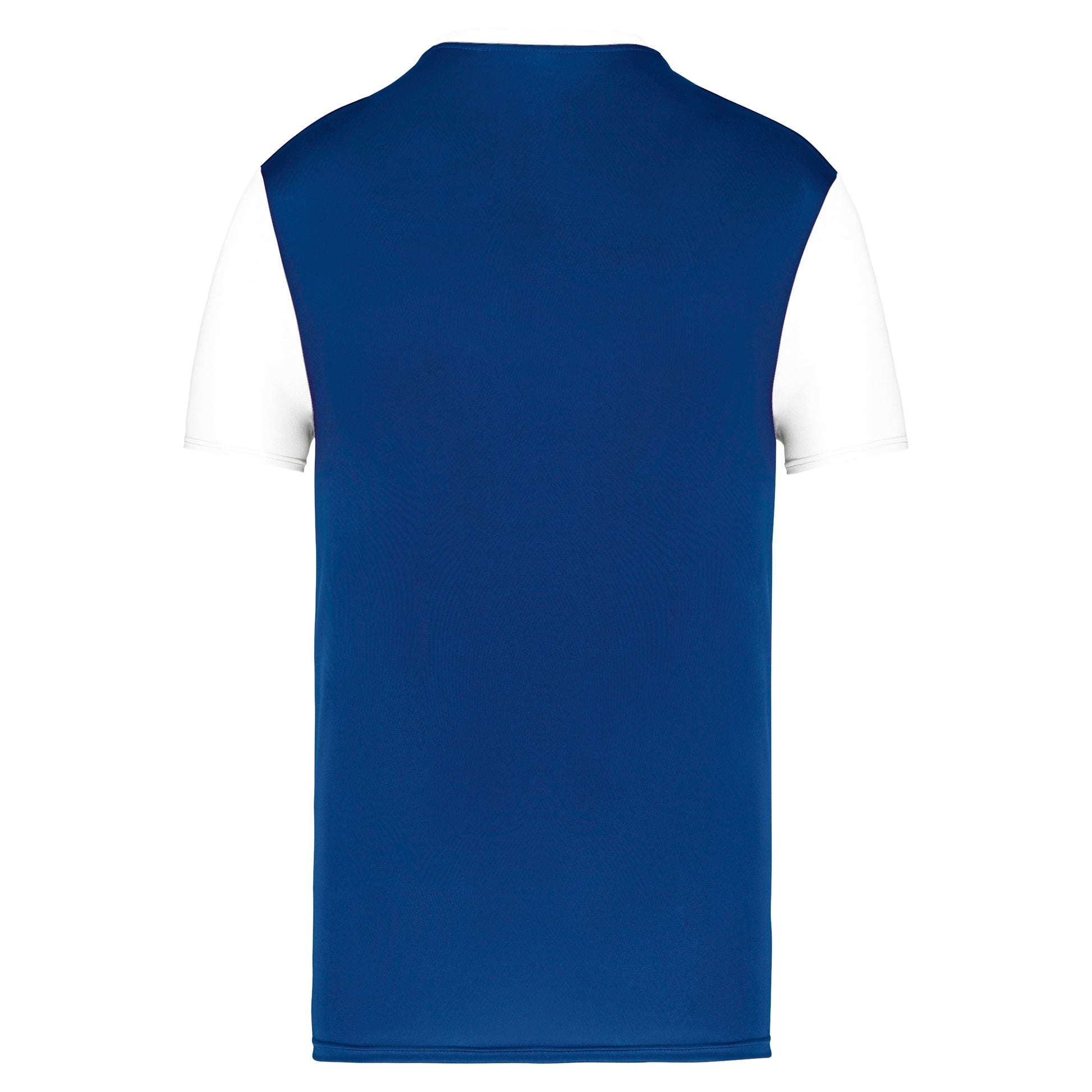 Volwassen tweekleurige jersey met korte mouwen