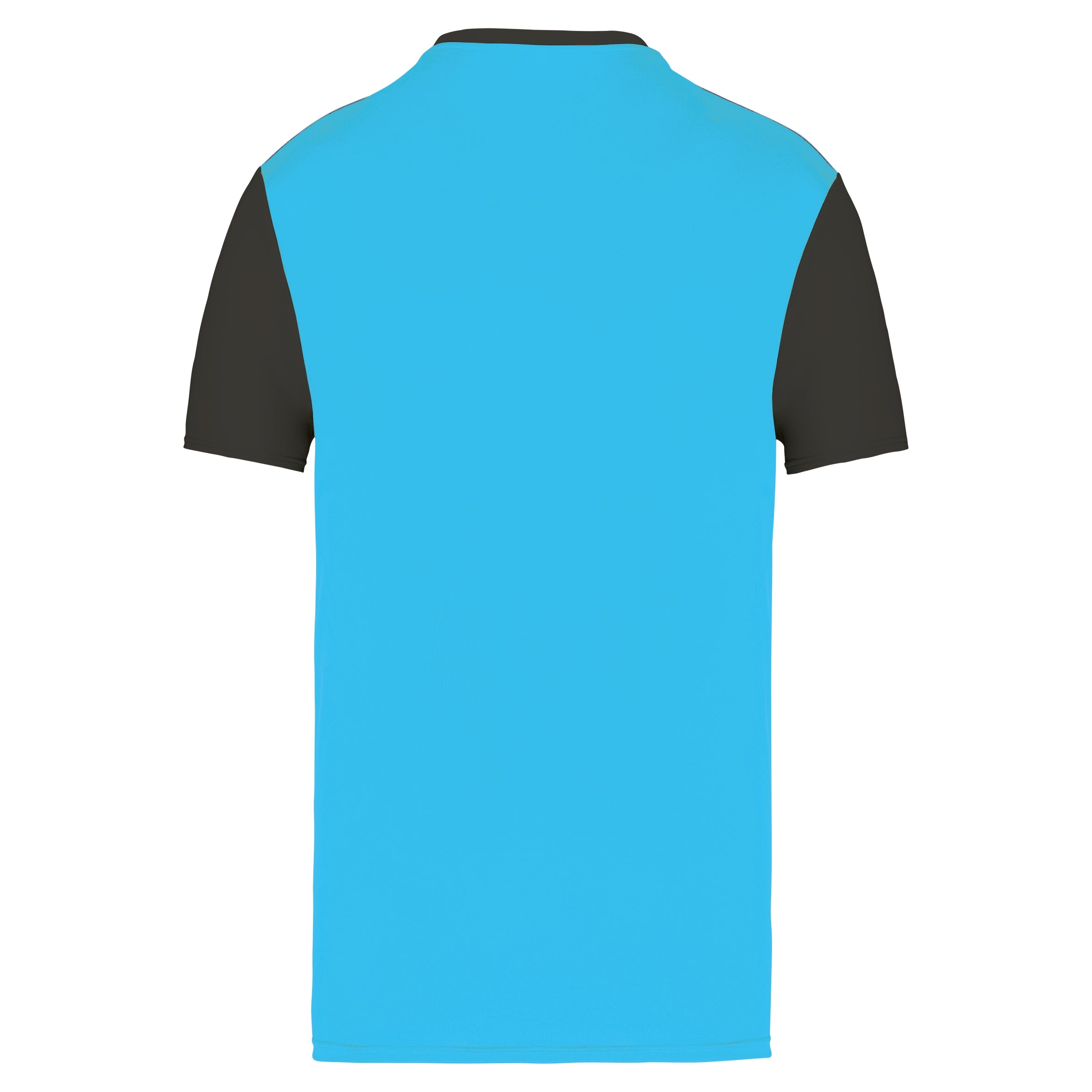 Volwassen tweekleurige jersey met korte mouwen