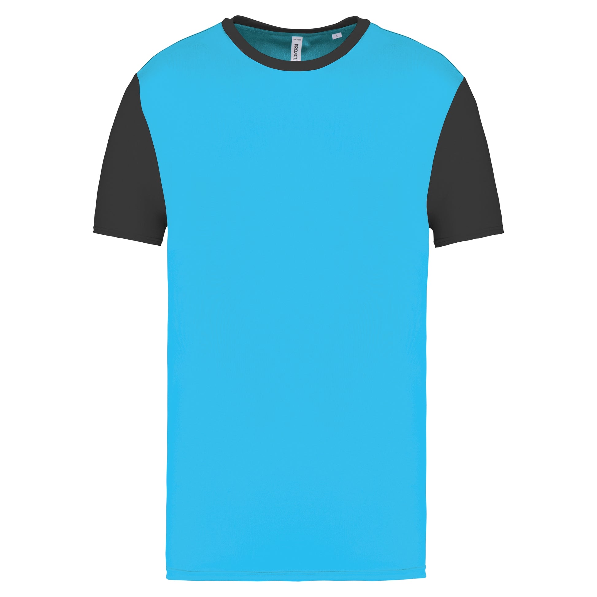 Volwassen tweekleurige jersey met korte mouwen