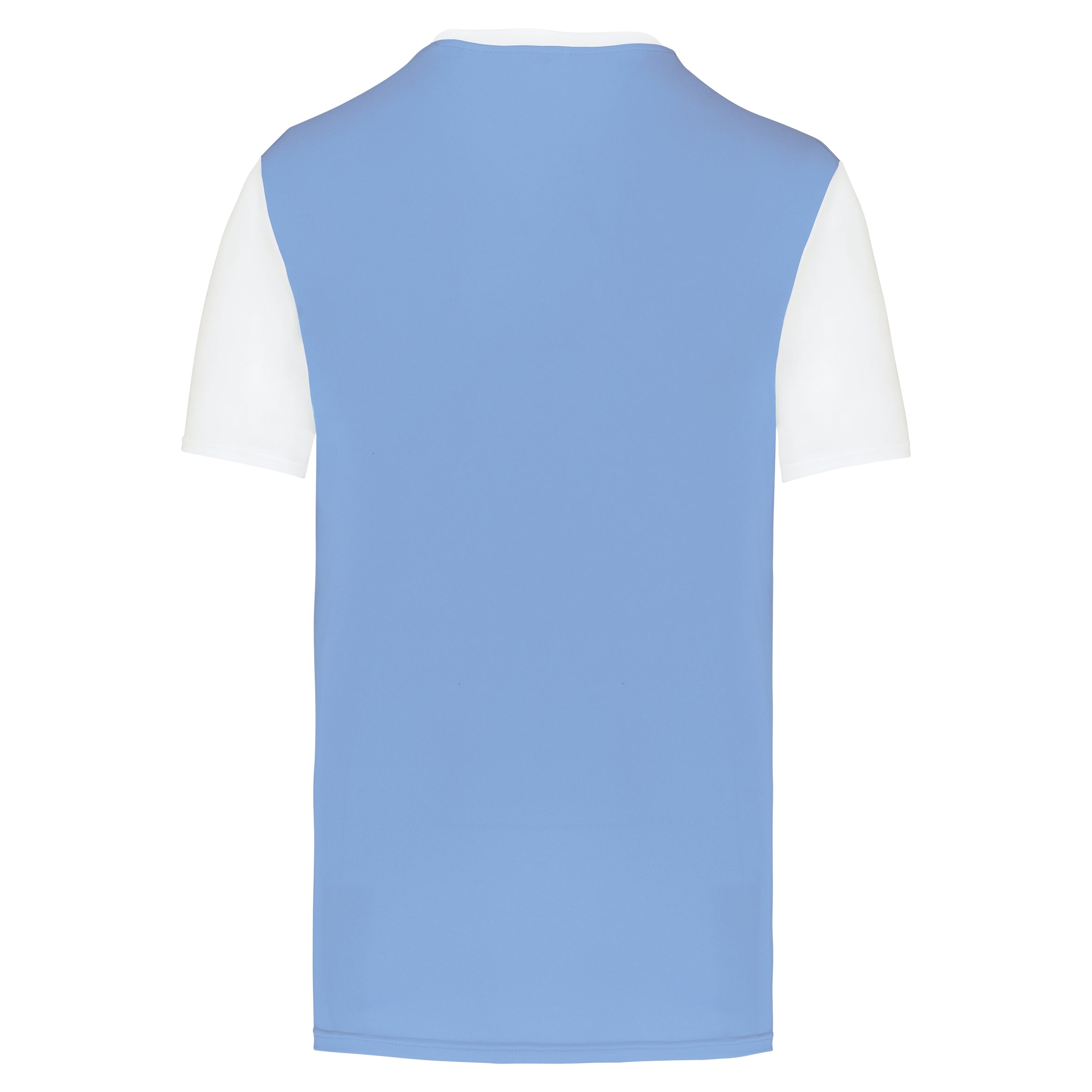 Volwassen tweekleurige jersey met korte mouwen