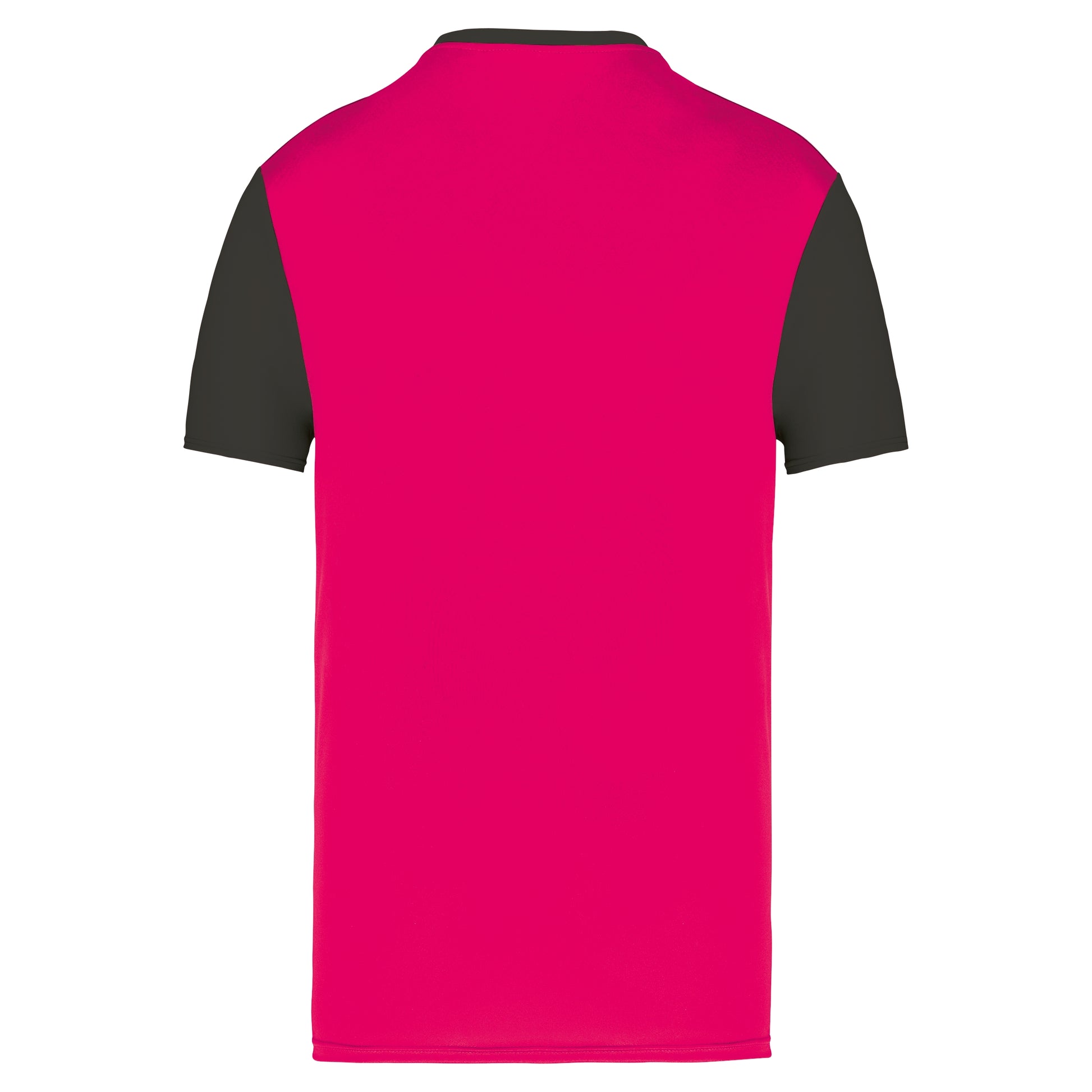 Volwassen tweekleurige jersey met korte mouwen