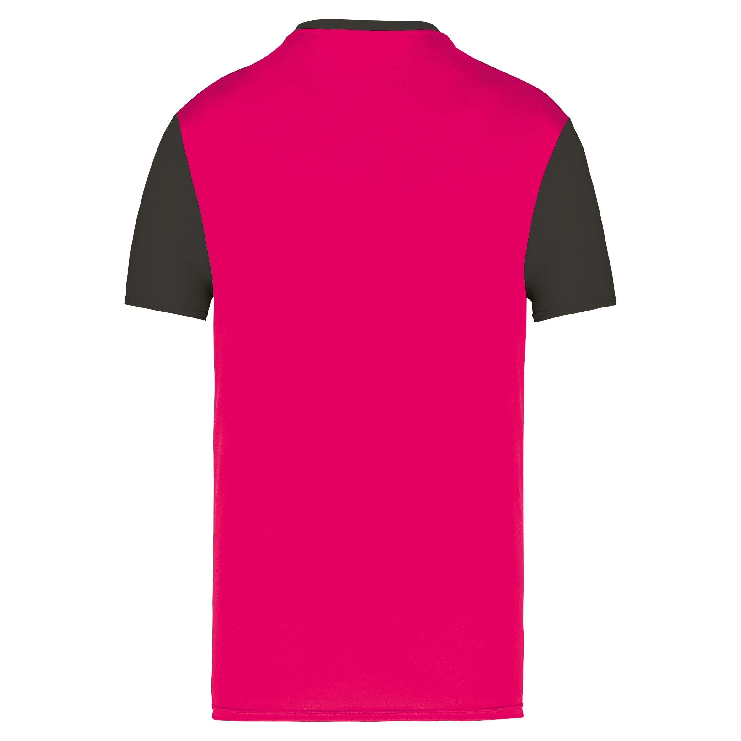 Volwassen tweekleurige jersey met korte mouwen