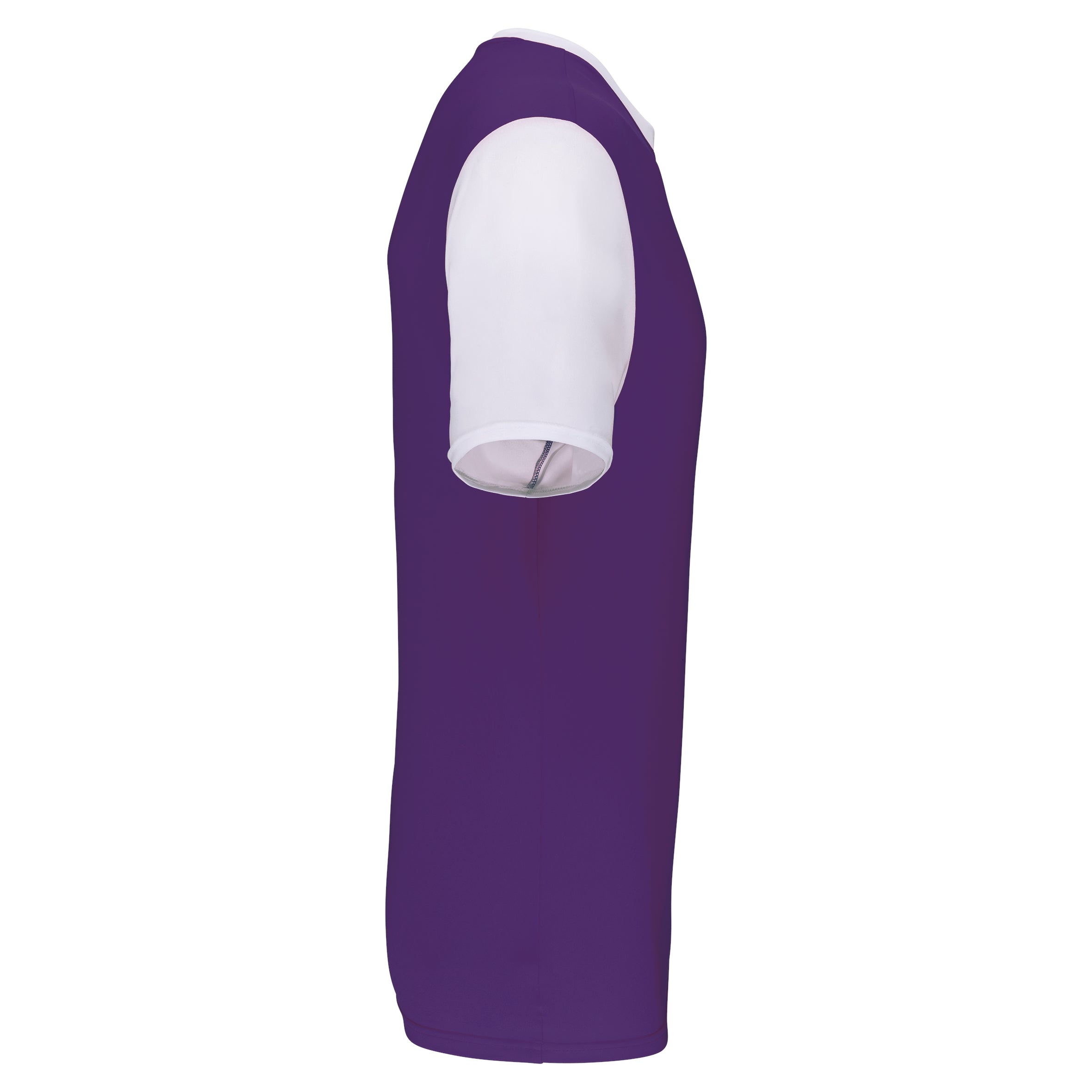 Volwassen tweekleurige jersey met korte mouwen