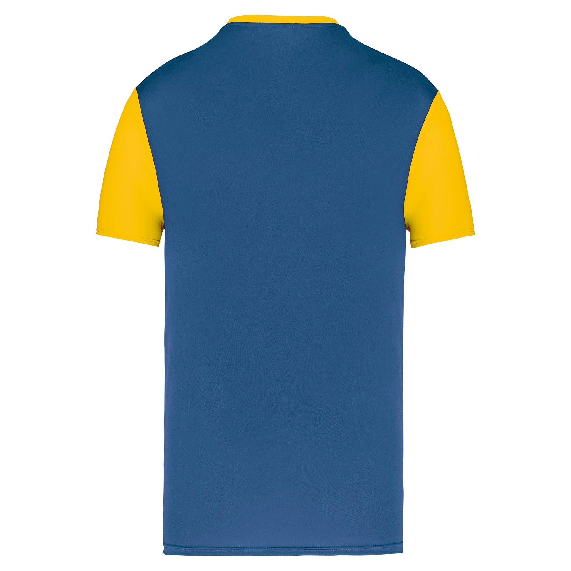 Volwassen tweekleurige jersey met korte mouwen