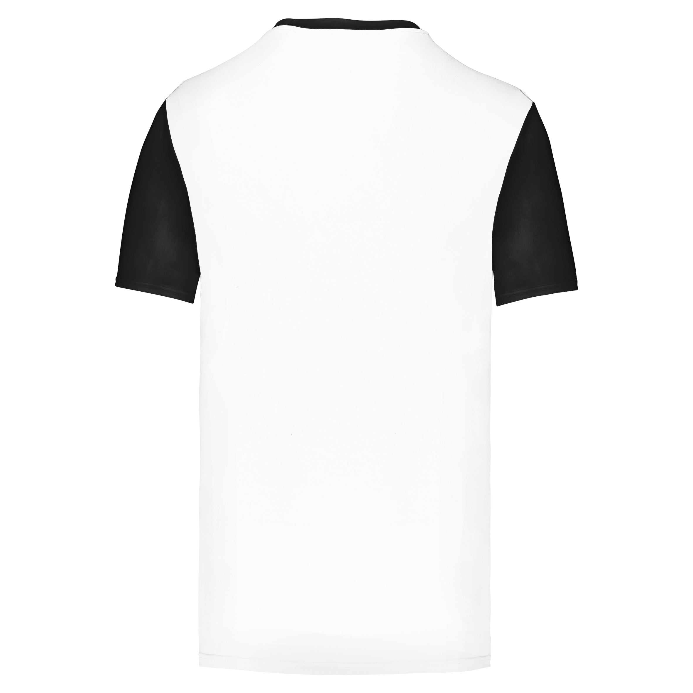 Volwassen tweekleurige jersey met korte mouwen