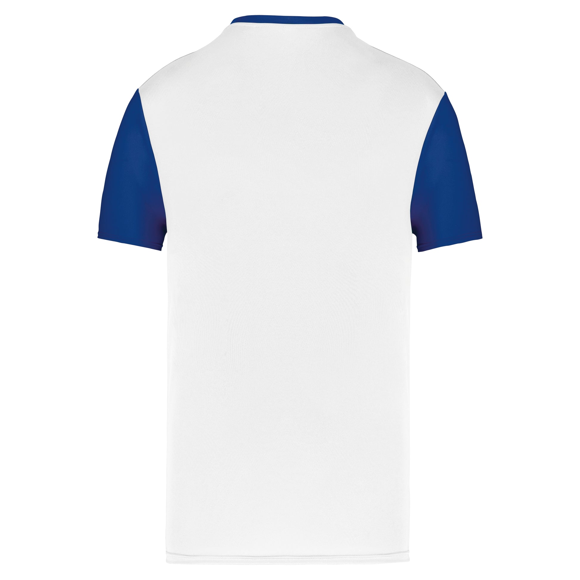 Volwassen tweekleurige jersey met korte mouwen