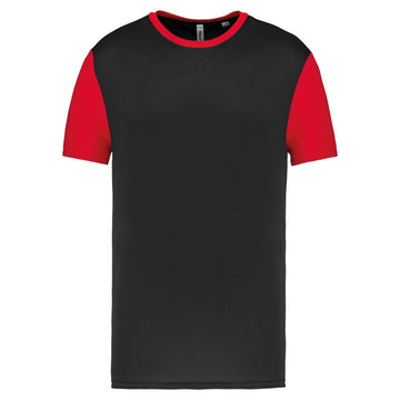 Tweekleurige jersey met korte mouwen voor kinderen