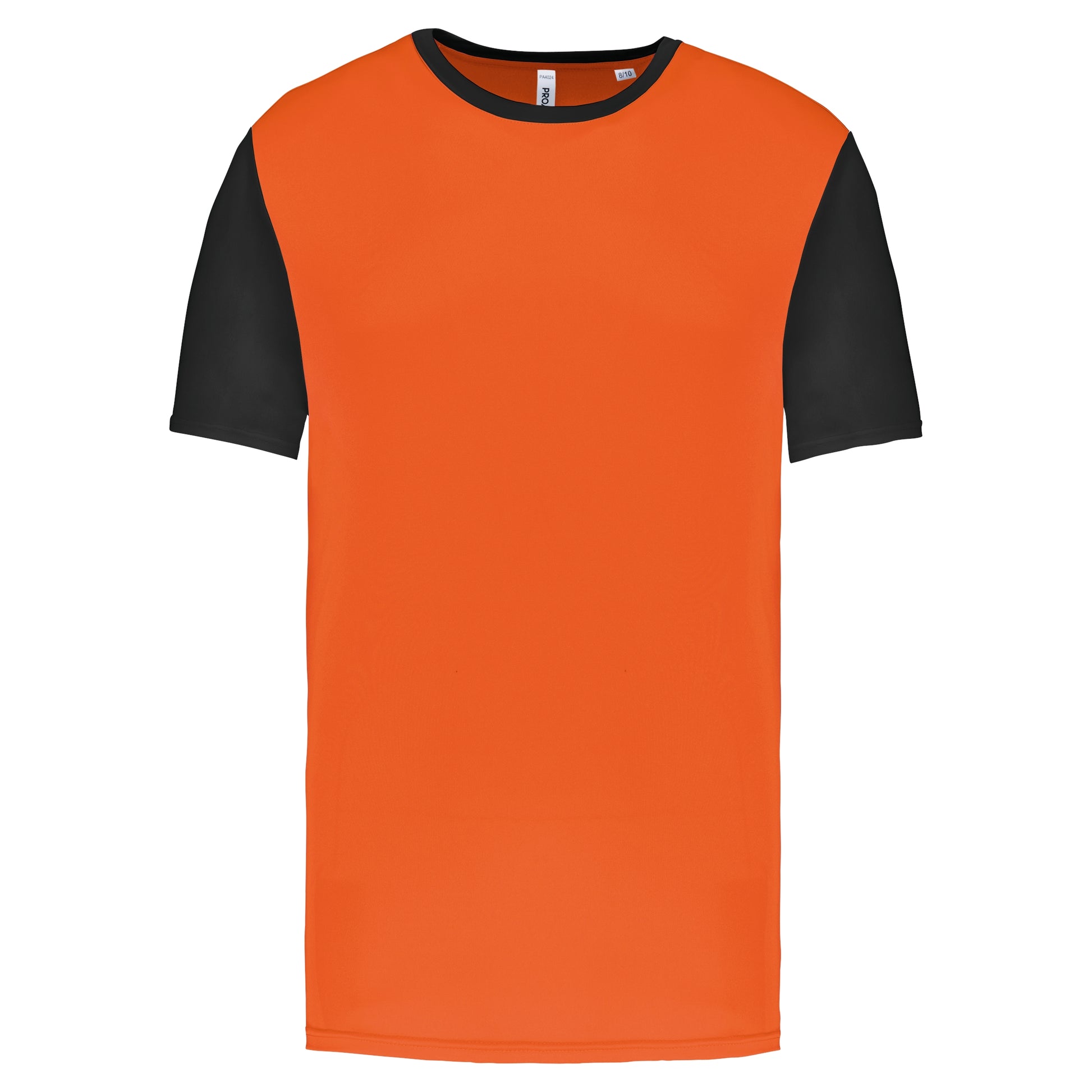 Tweekleurige jersey met korte mouwen voor kinderen