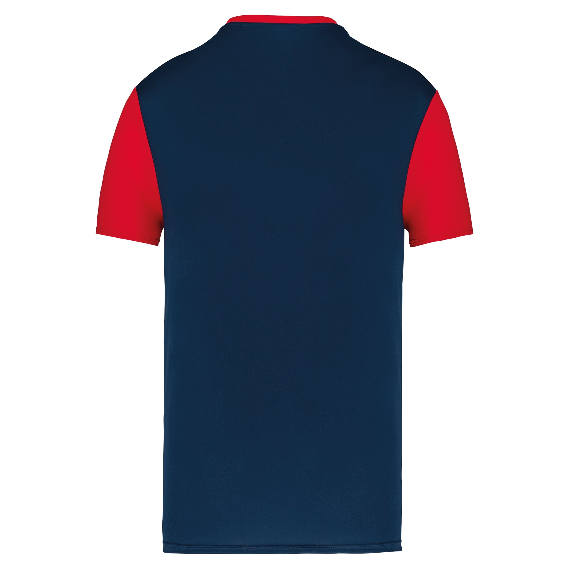 Tweekleurige jersey met korte mouwen voor kinderen