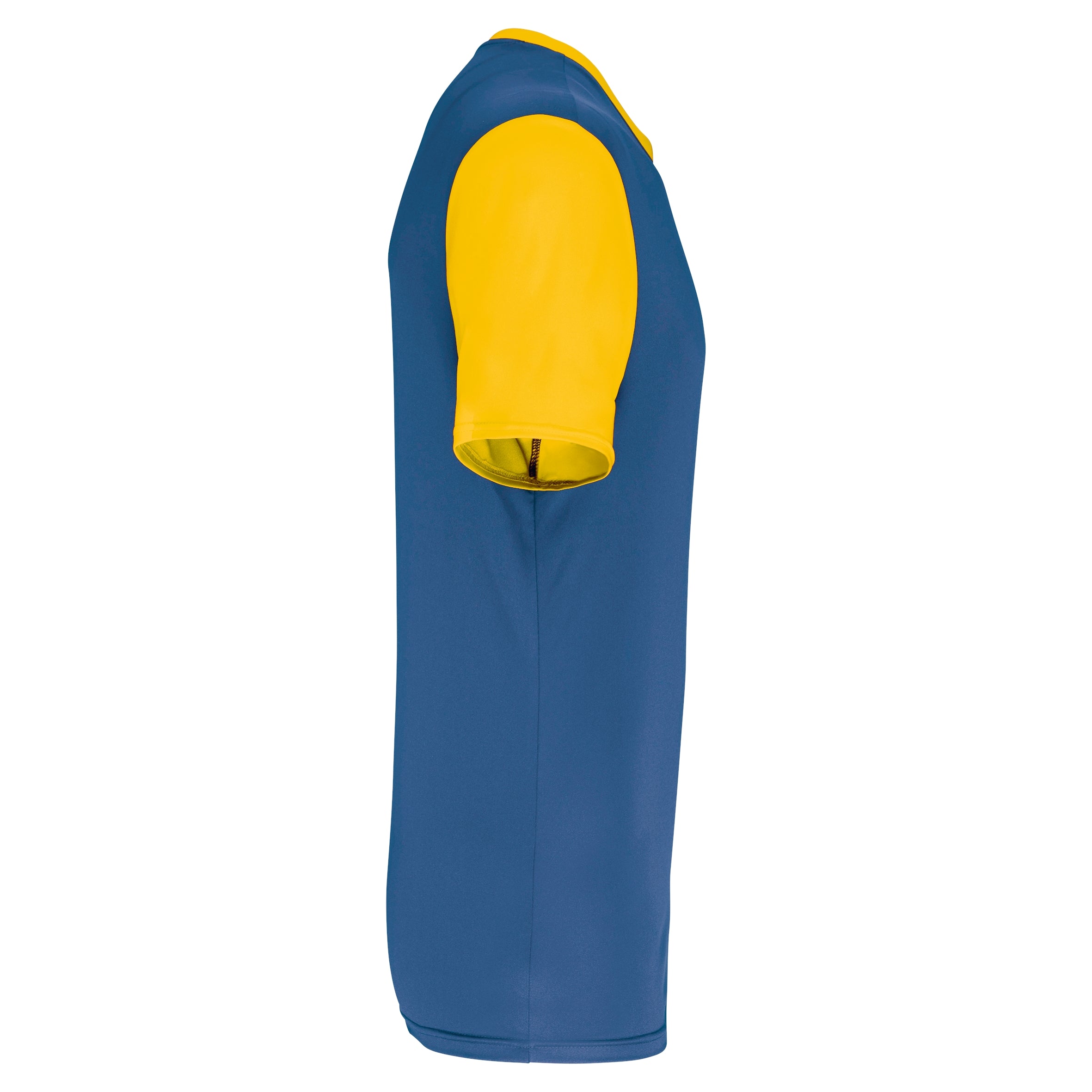 Tweekleurige jersey met korte mouwen voor kinderen