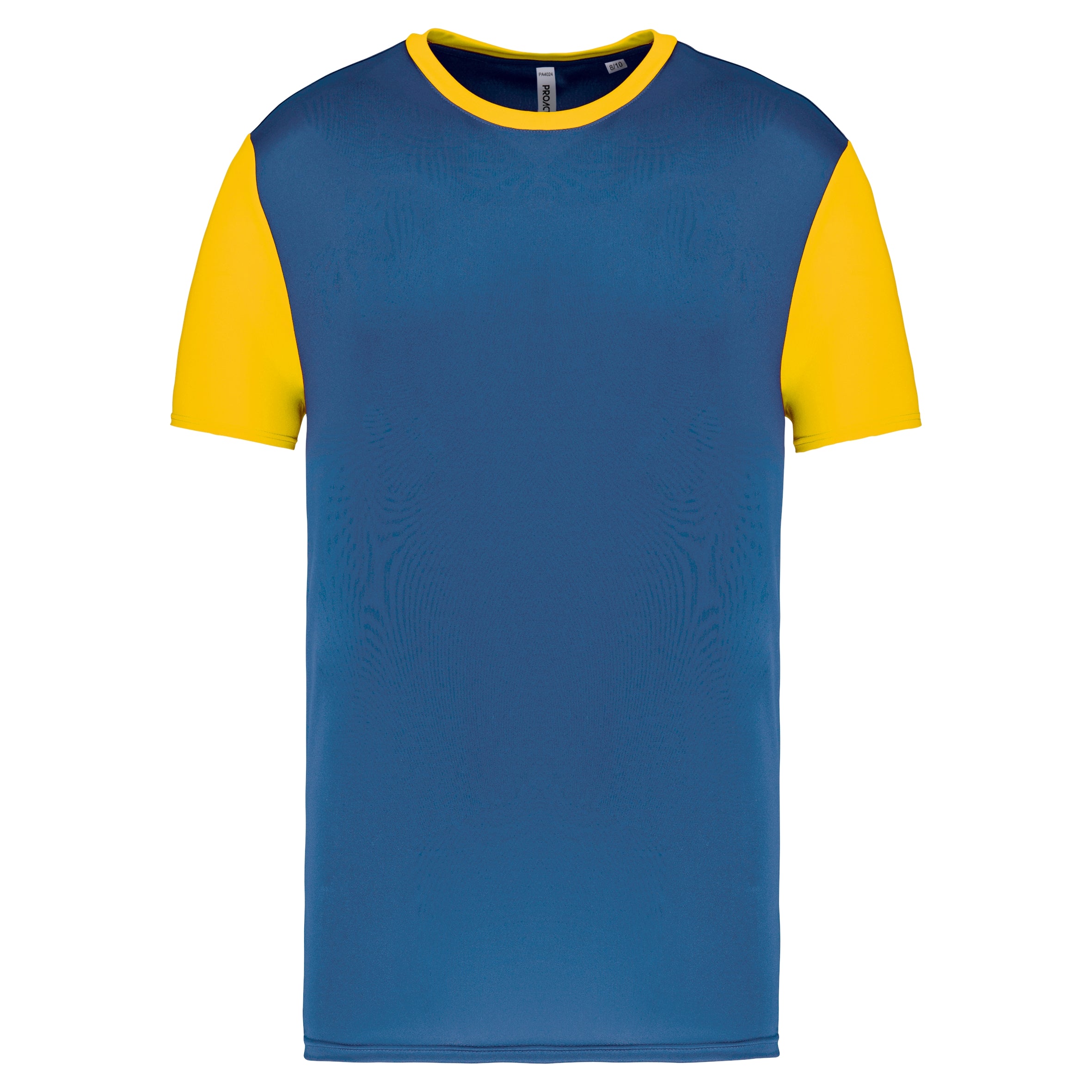 Tweekleurige jersey met korte mouwen voor kinderen