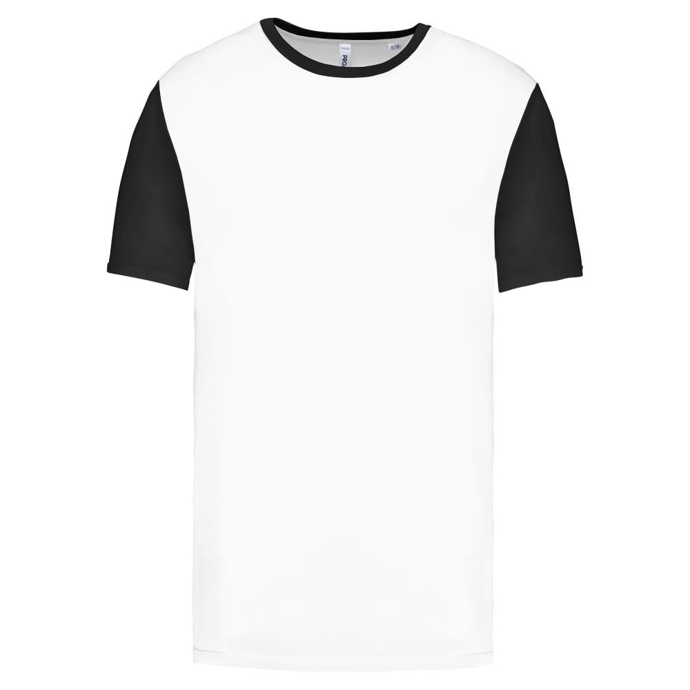 Tweekleurige jersey met korte mouwen voor kinderen
