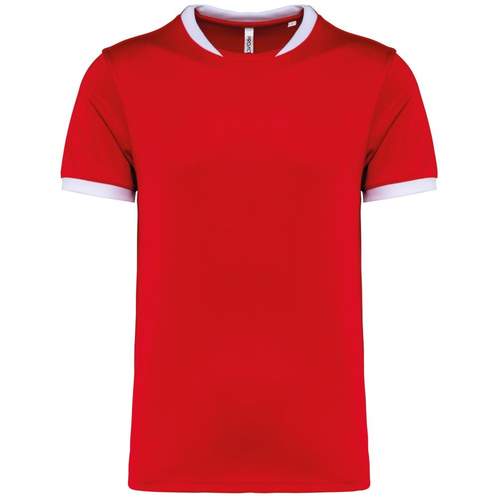 Rugbyshirt met korte mouwen uniseks