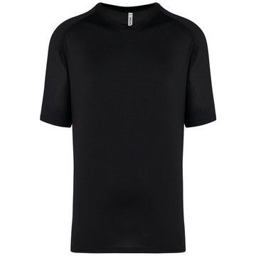Tweekleurig padel-T-shirt met raglanmouwen voor heren