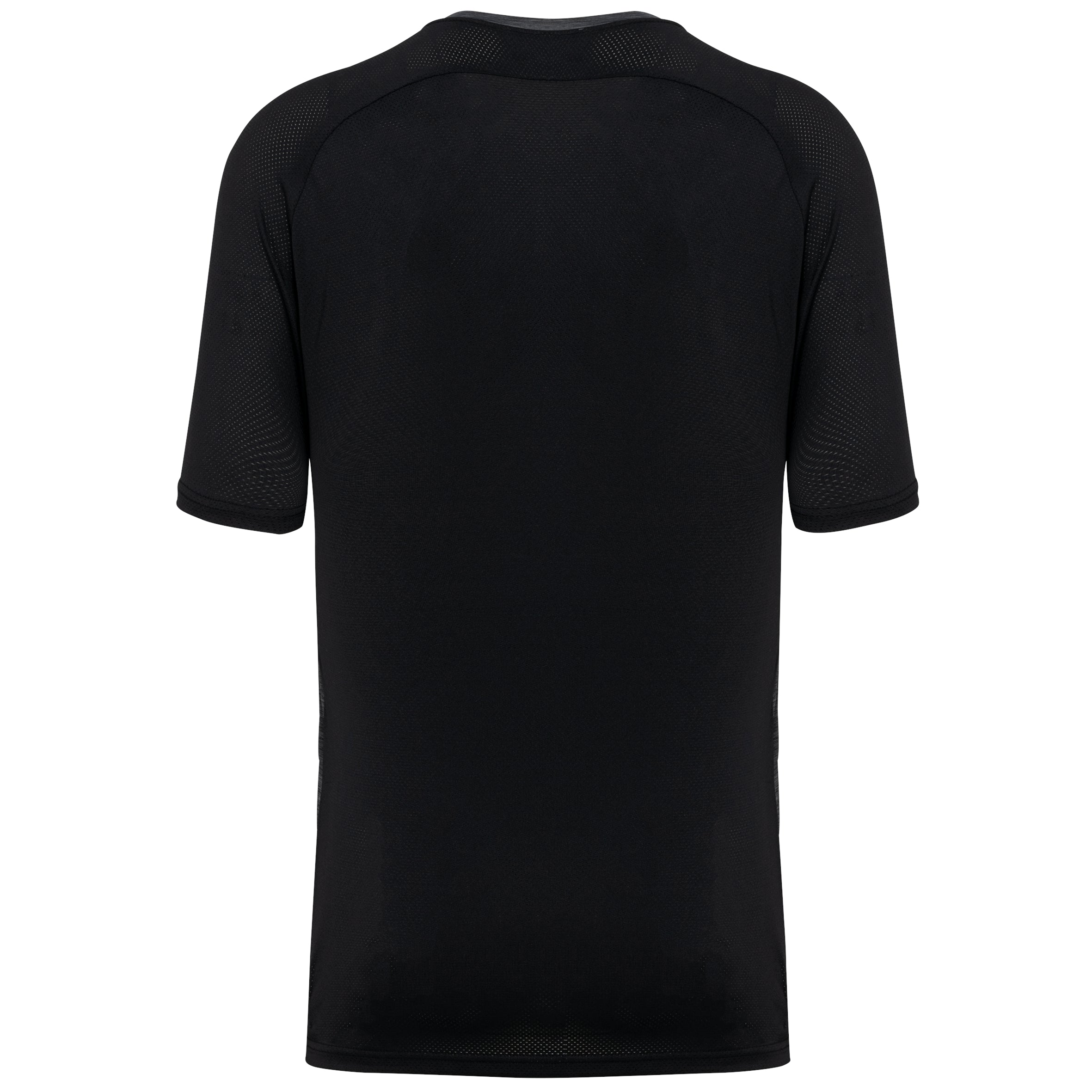 Tweekleurig padel-T-shirt met raglanmouwen voor heren