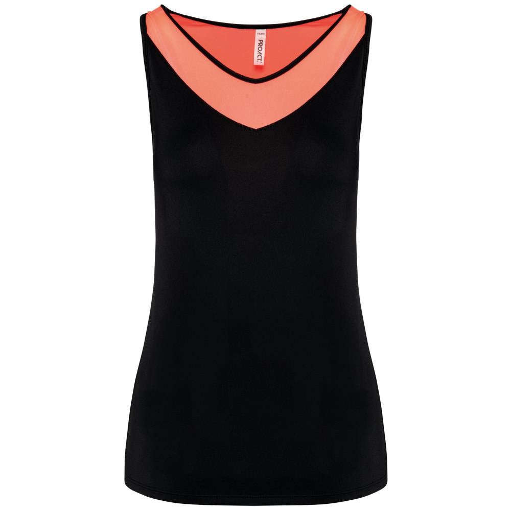 Tweekleurige padeltop voor dames