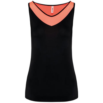 Tweekleurige padeltop voor dames