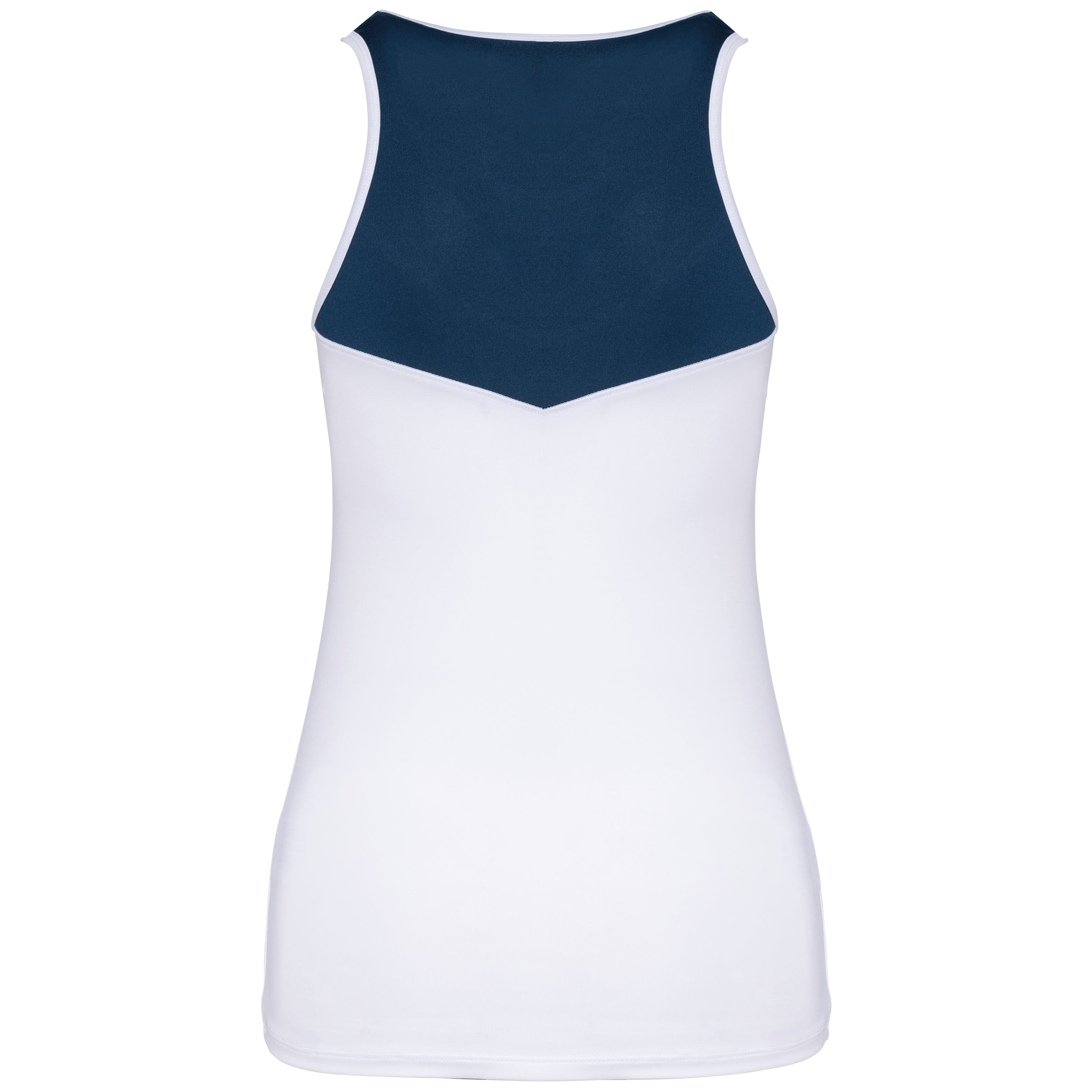Tweekleurige padeltop voor dames
