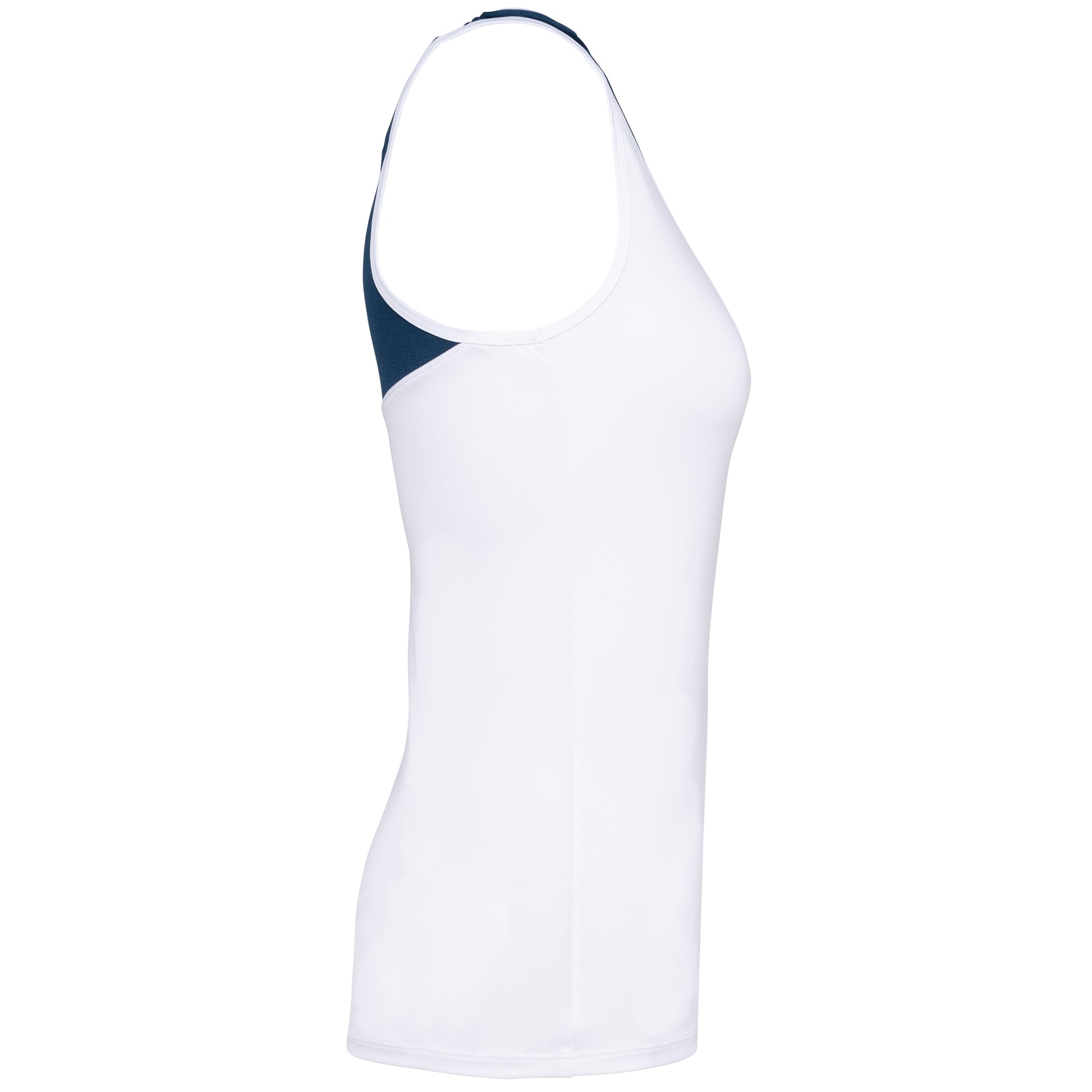 Tweekleurige padeltop voor dames