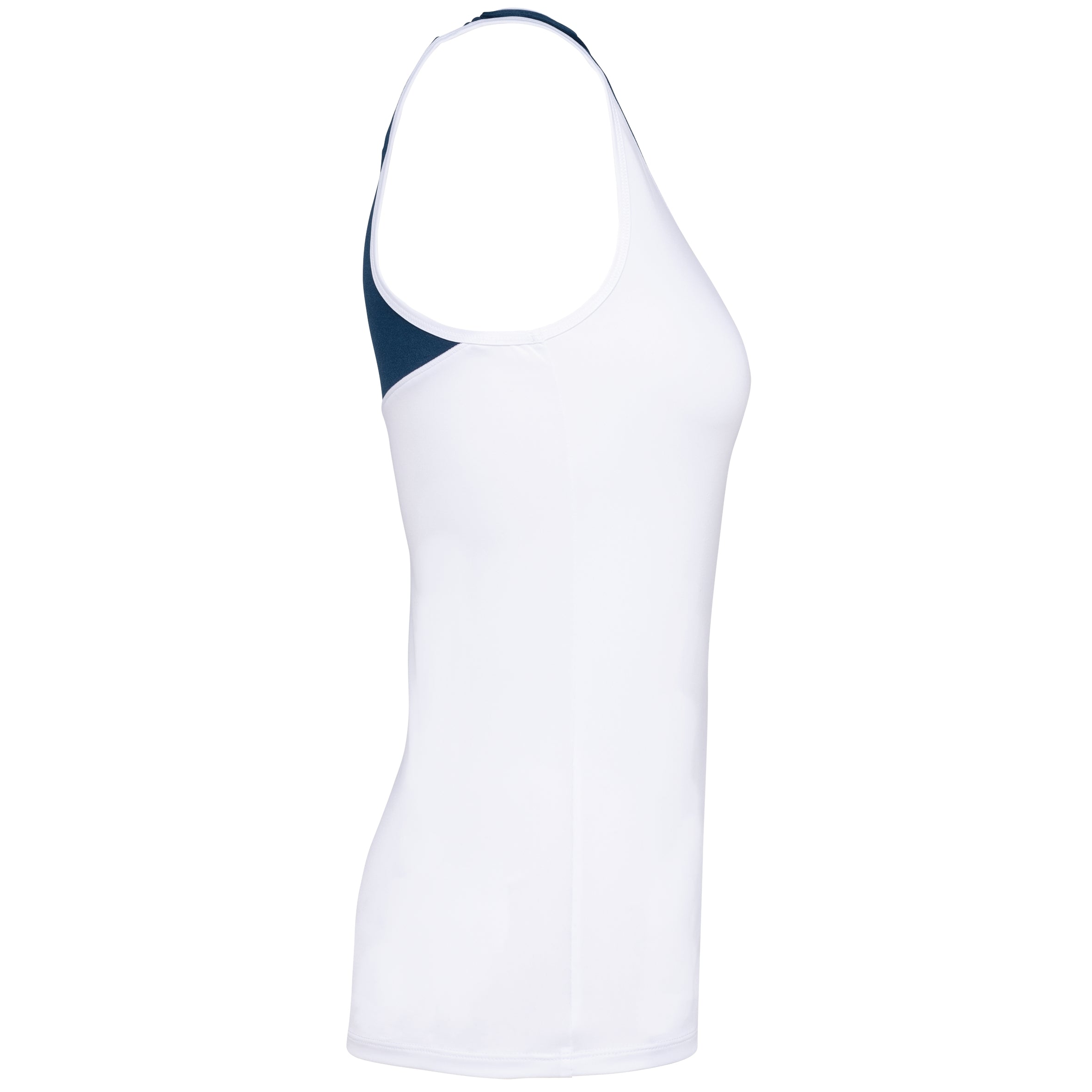 Tweekleurige padeltop voor dames