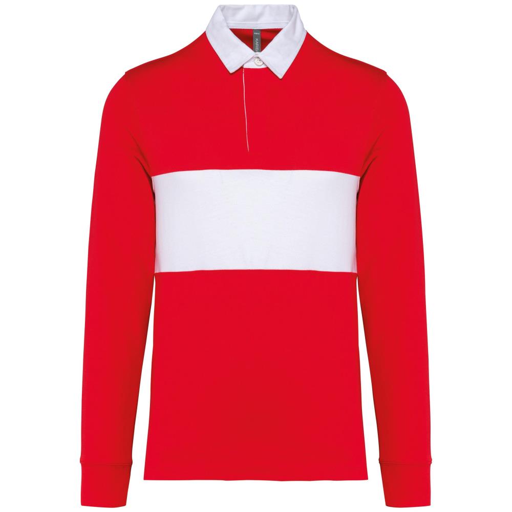 Rugbypolo met lange mouwen