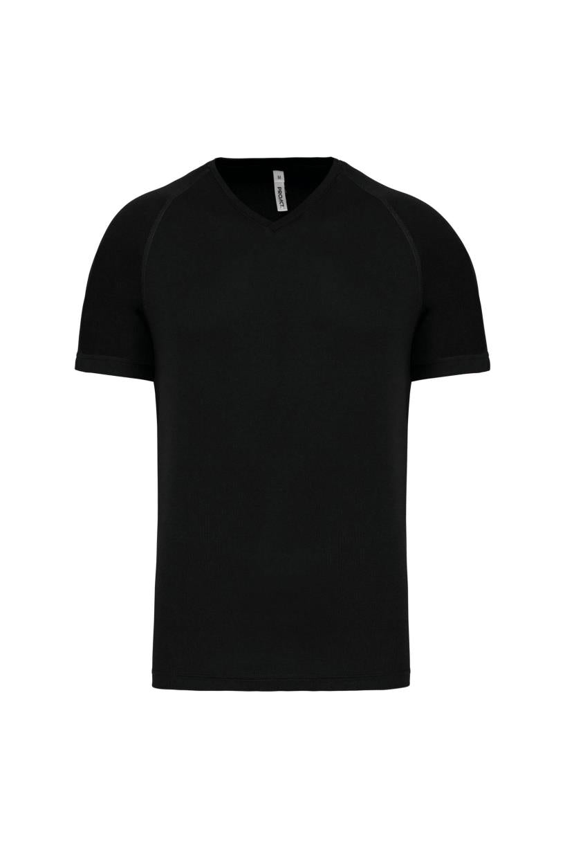Heren-sport-t-shirt V-hals