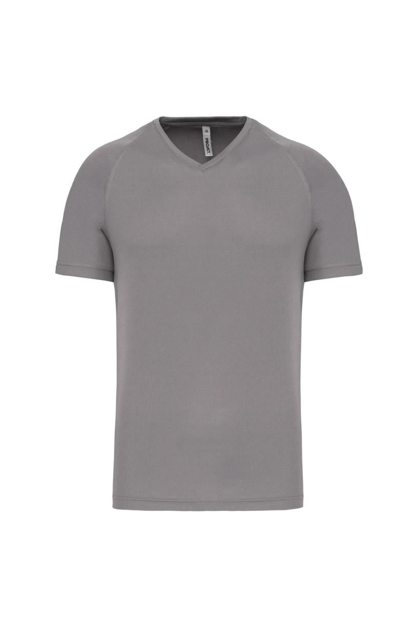 Heren-sport-t-shirt V-hals