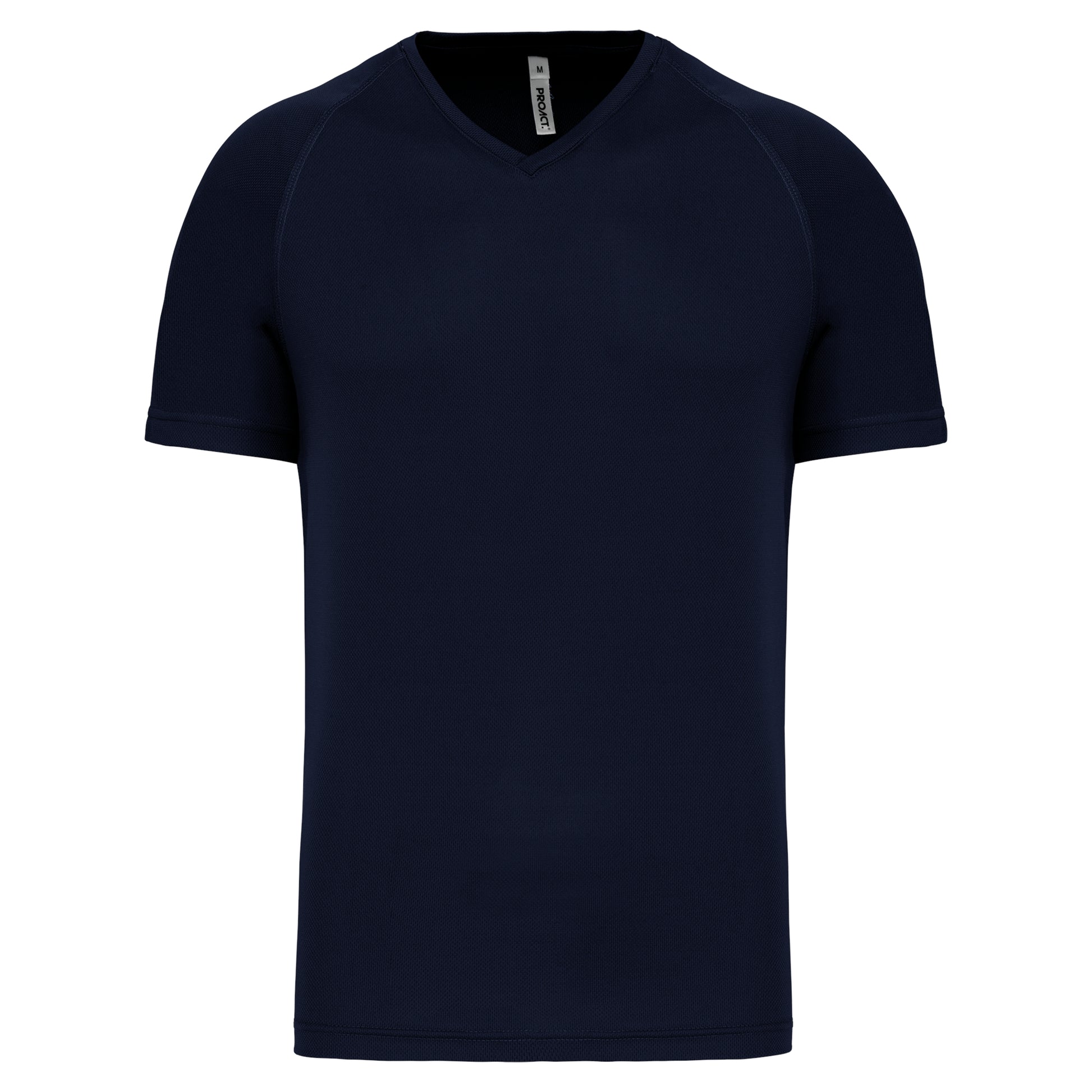 Heren-sport-t-shirt V-hals