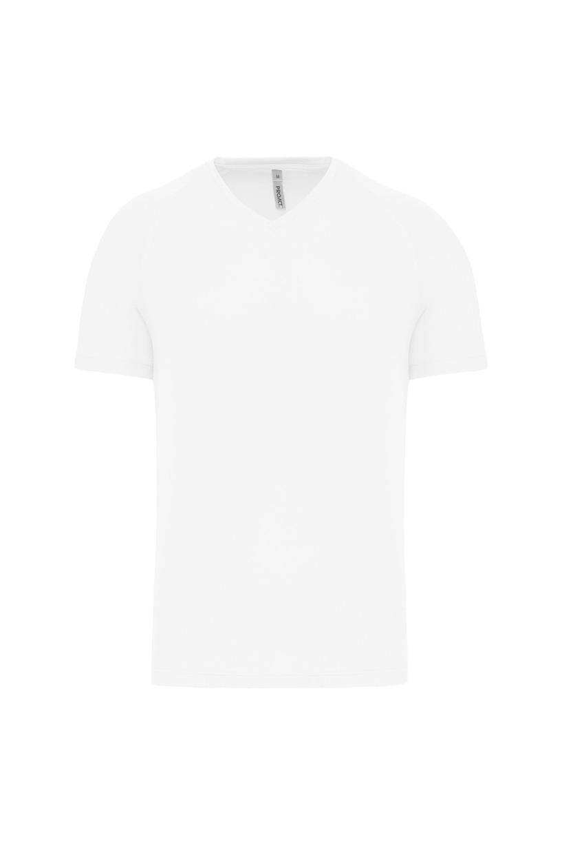 Heren-sport-t-shirt V-hals