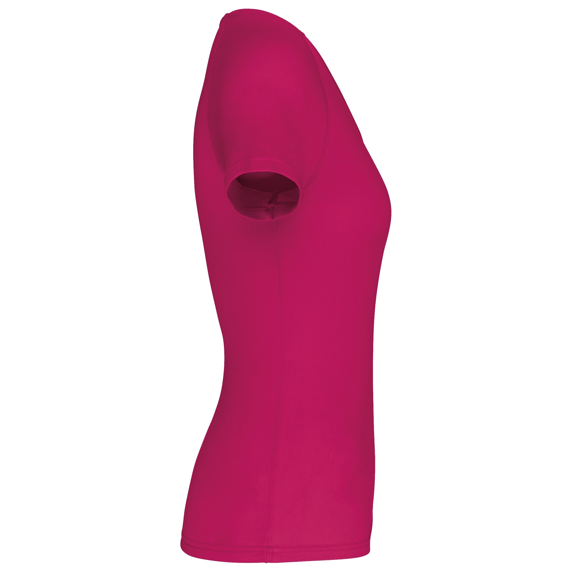 Dames Sport-t-shirt V-hals
