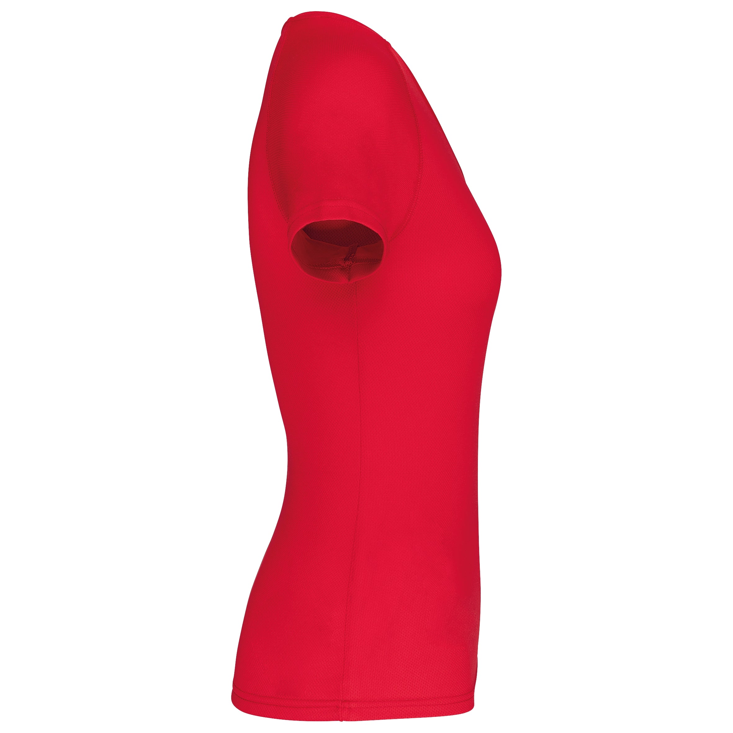 Dames Sport-t-shirt V-hals