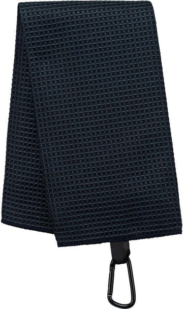 Golfhanddoek met honinggraatstructuur