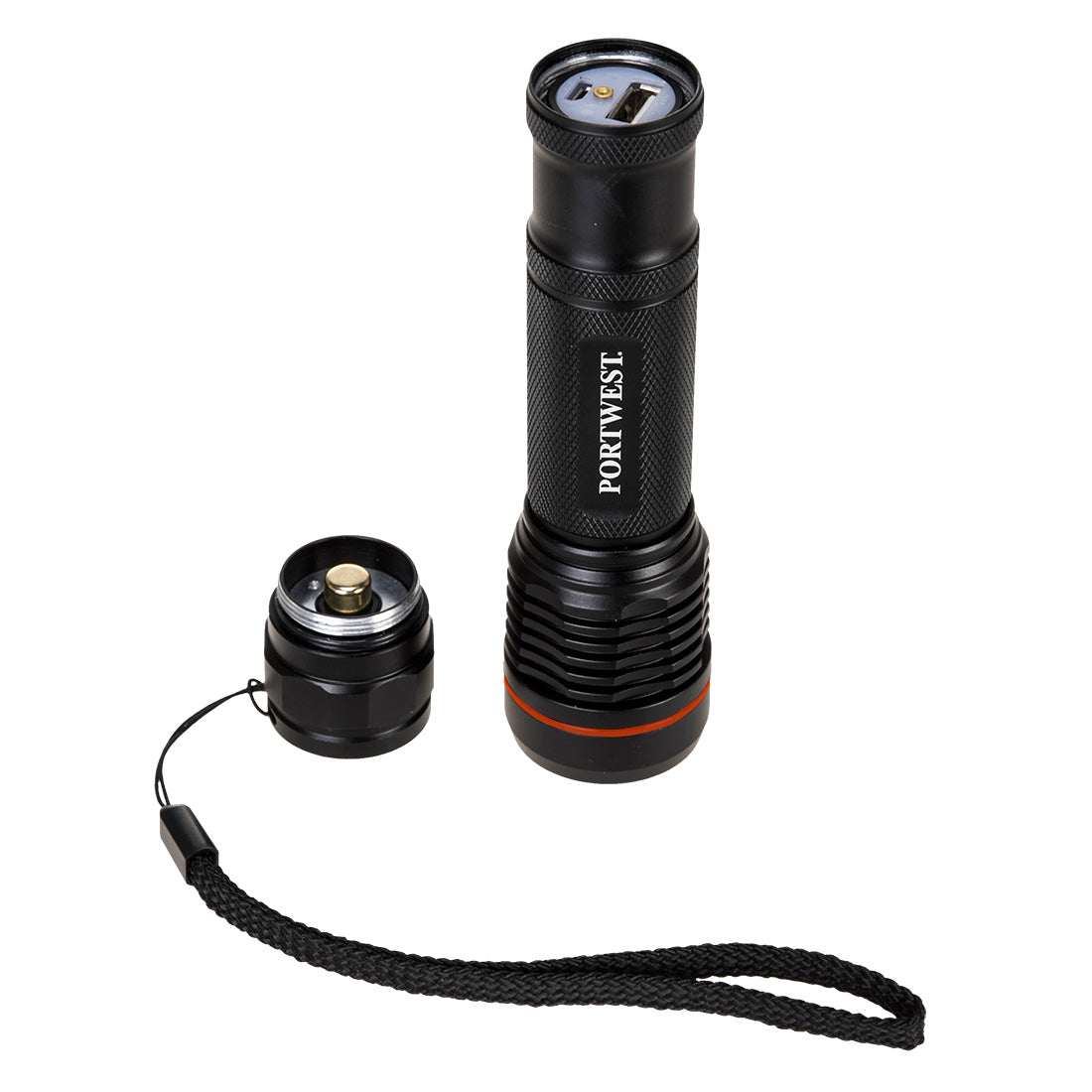 USB oplaadbare zaklamp