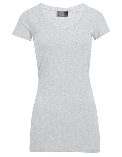 Women´s Slim Fit V-Neck-T Long