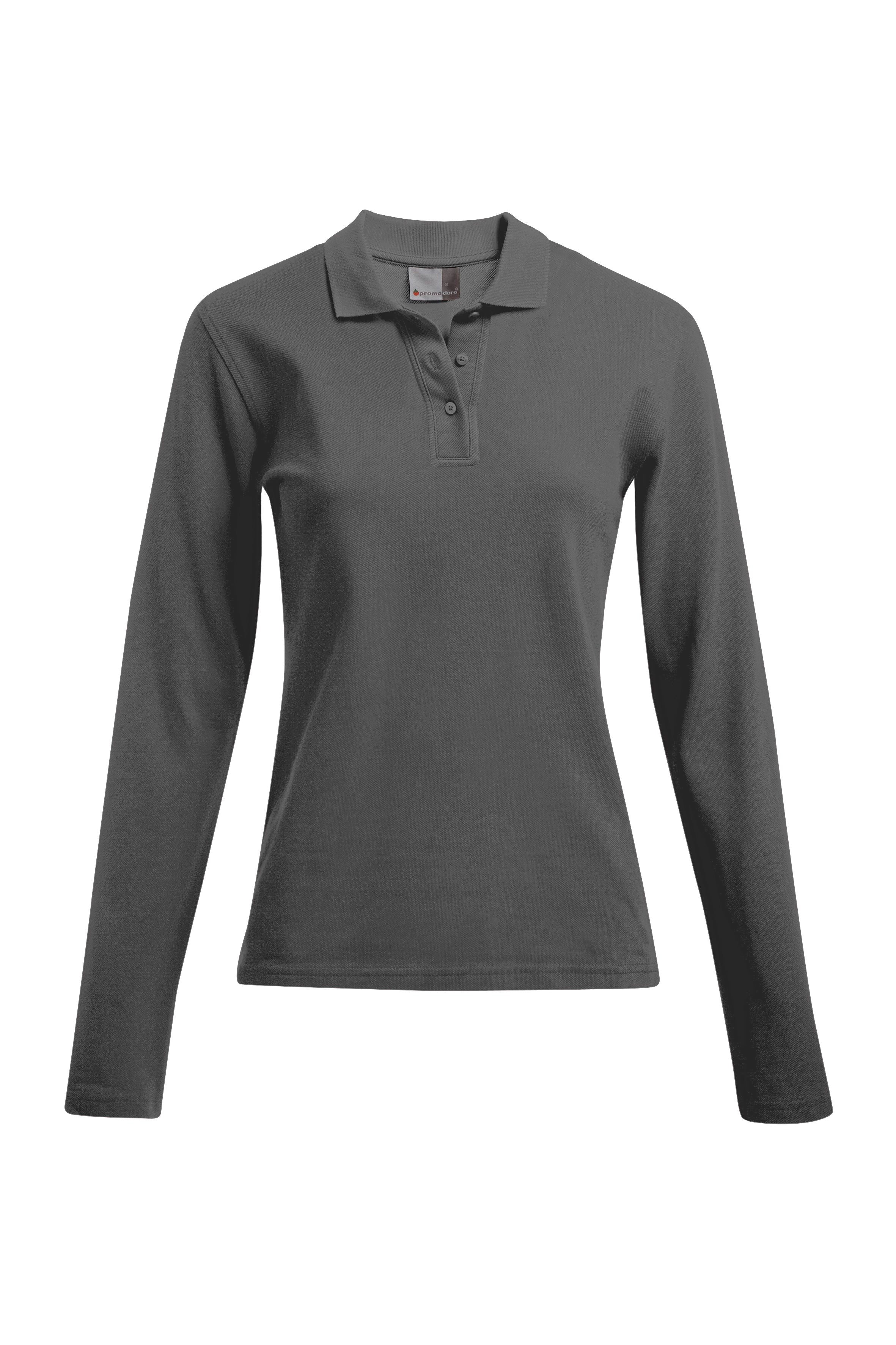 Women´s Heavy Polo Long Sleeve
