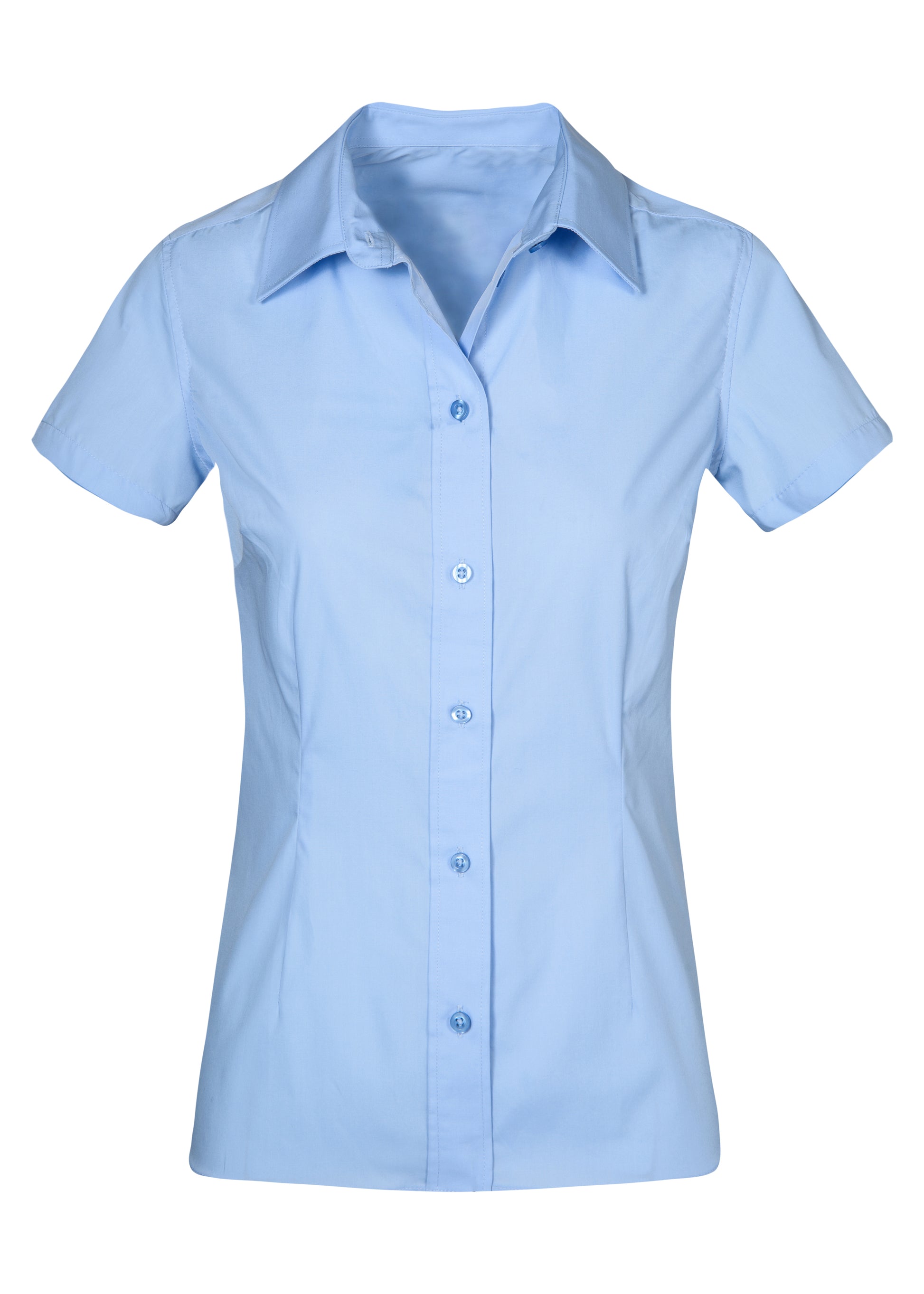 Women´s Poplin Shirt Short Sleeve