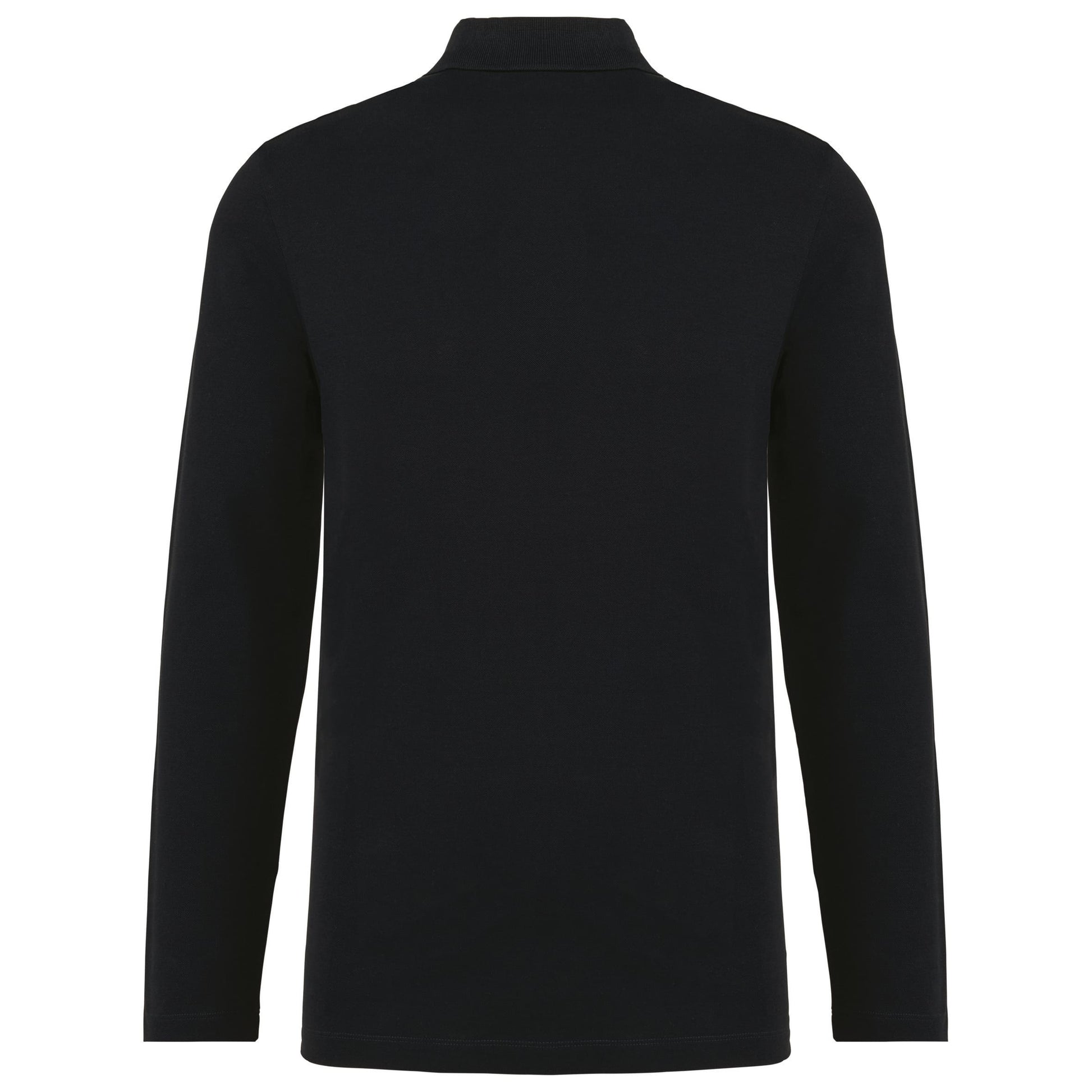 Supima® herenpolo lange mouwen