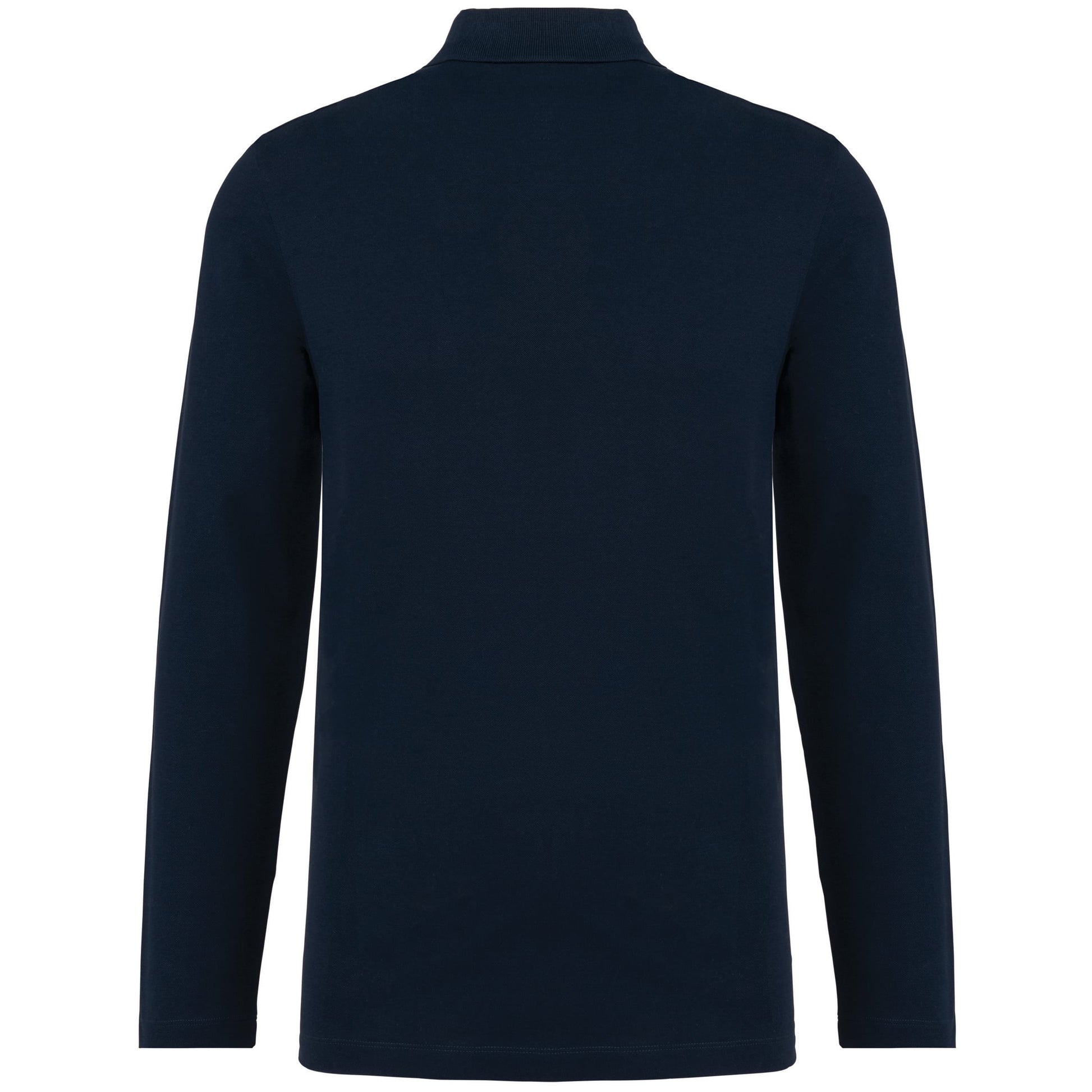 Supima® herenpolo lange mouwen